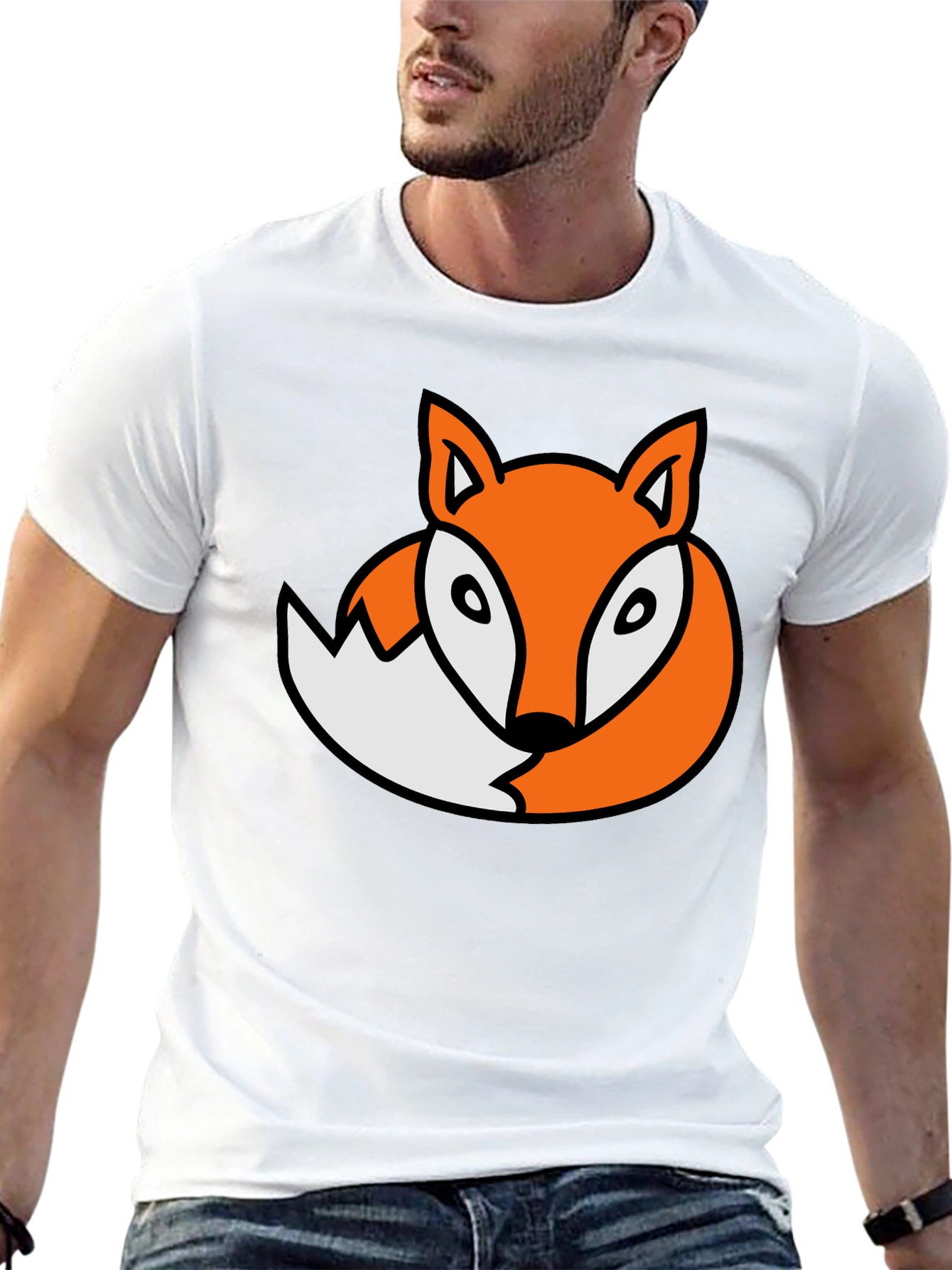 Fox Graphic Tee - Mens Black T-Shirt