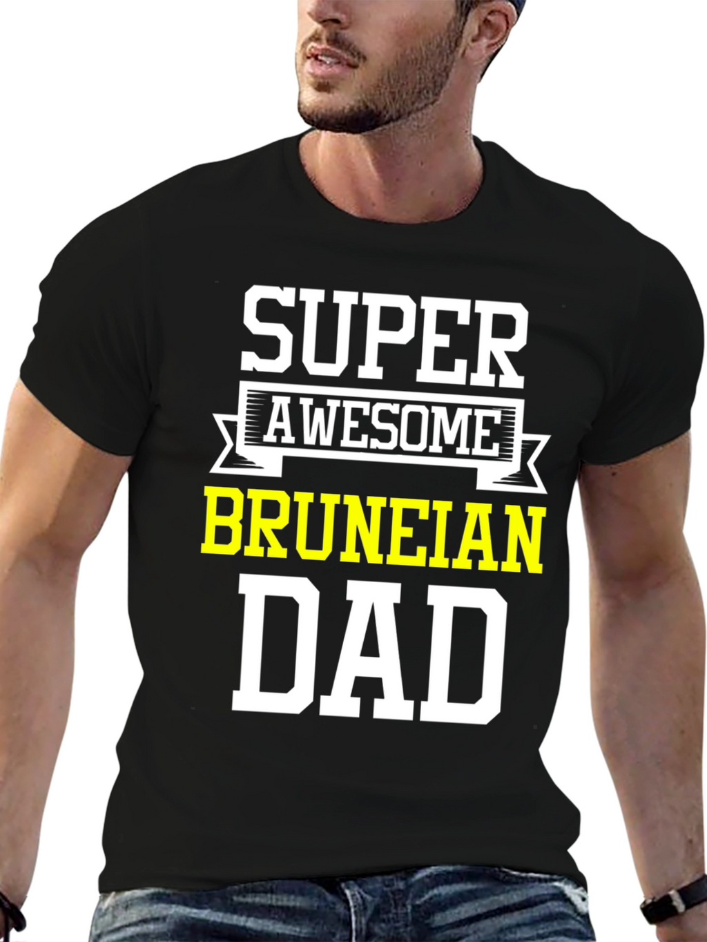 Super Awesome Bruneian Dad T-Shirt