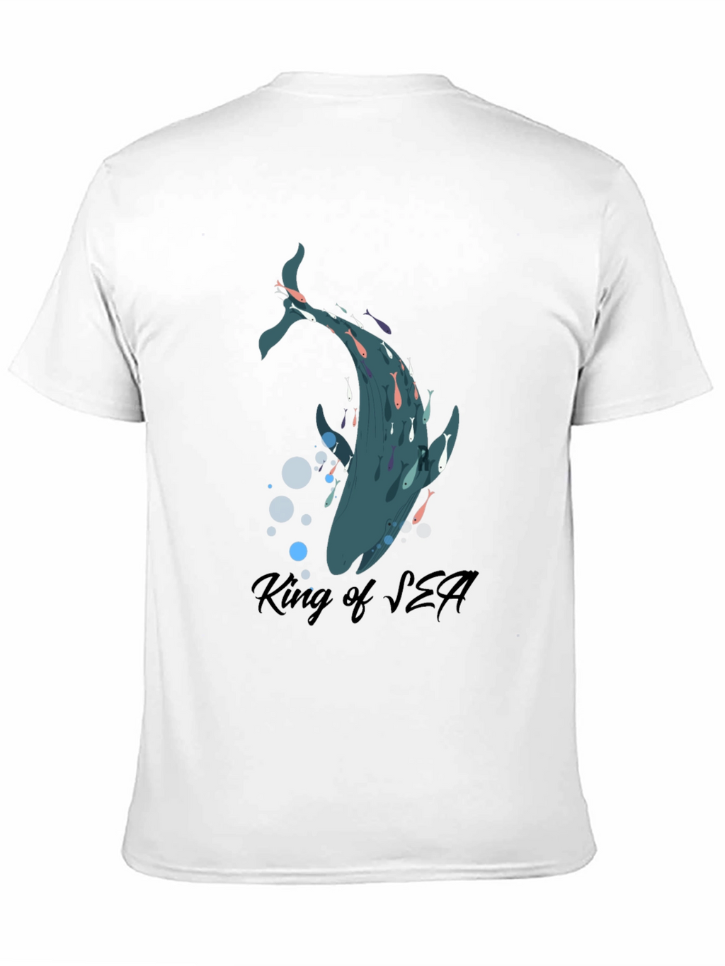 King of Sea Whale Graphic Tee