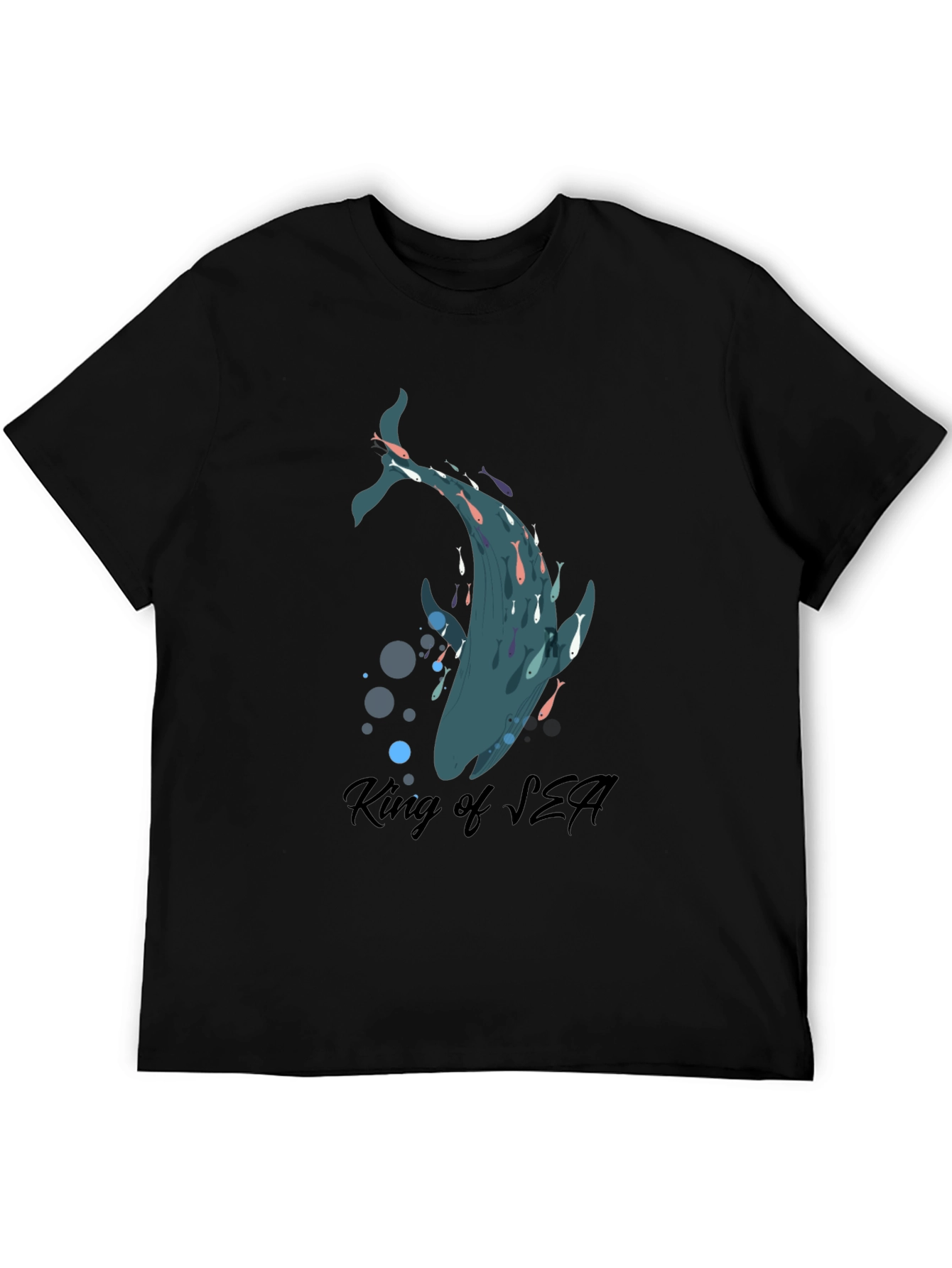 King of Sea Whale Graphic Tee
