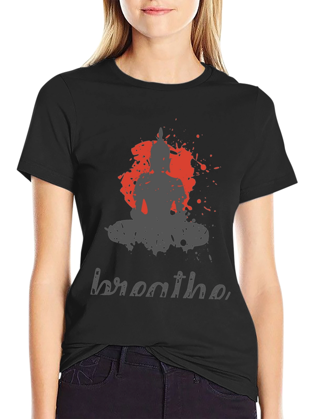 Breathe Graphic T-Shirt - Mens Black Tee