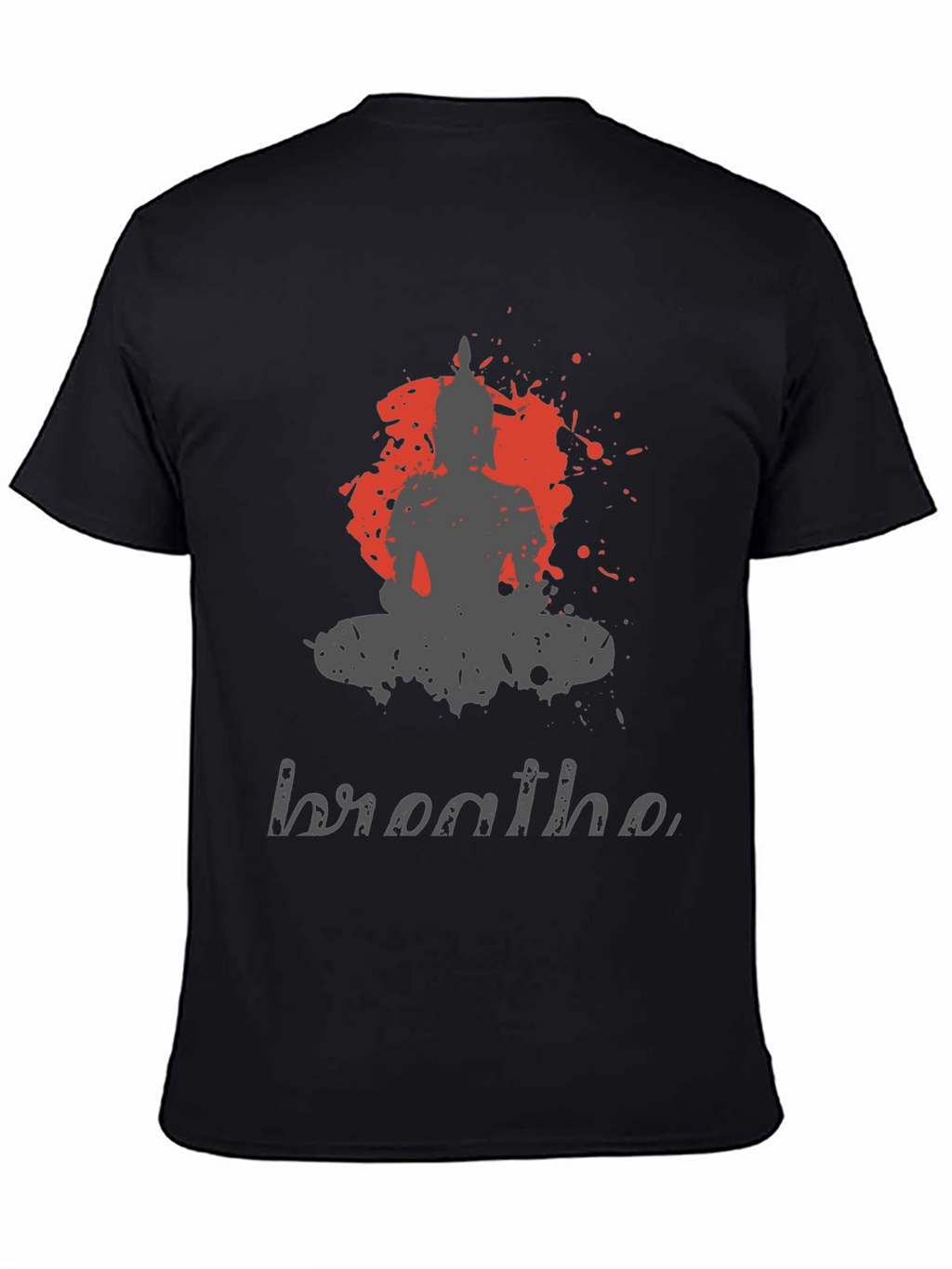 Breathe Graphic T-Shirt - Mens Black Tee