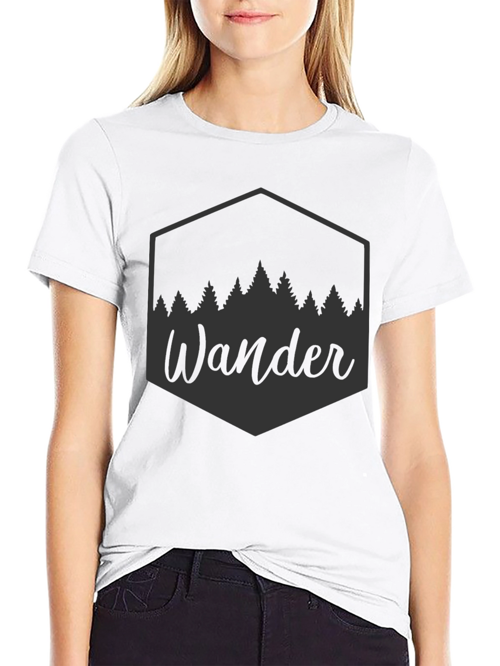 Wanderlust Black T-Shirt