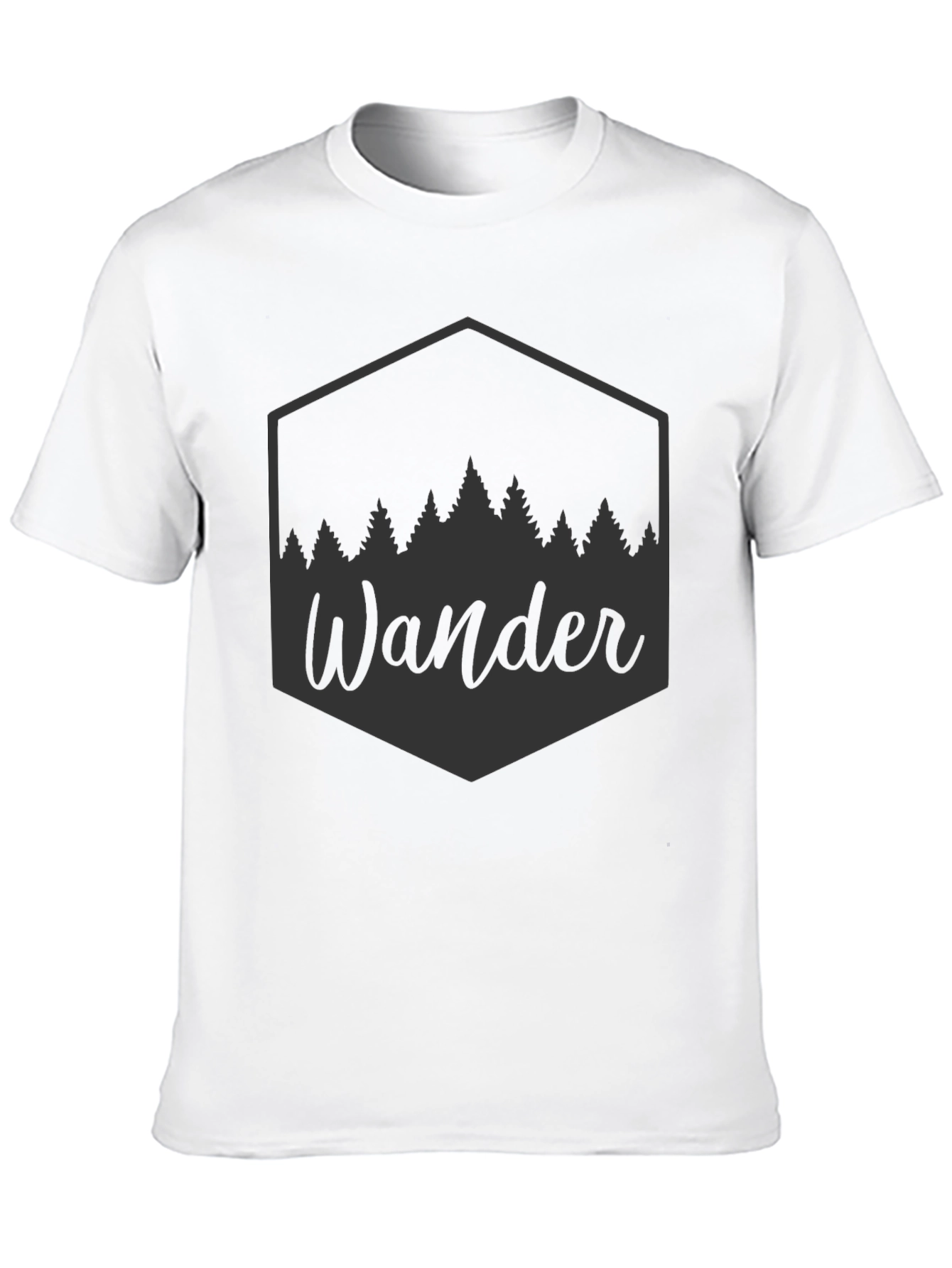 Wanderlust Black T-Shirt