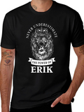 Never Underestimate Erik Lion Graphic Tee
