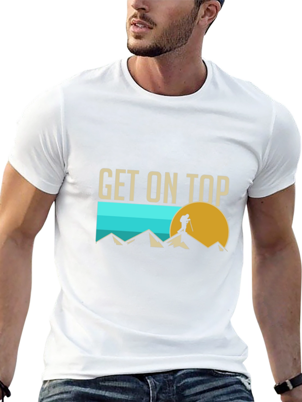 Get On Top Hiking Graphic Tee