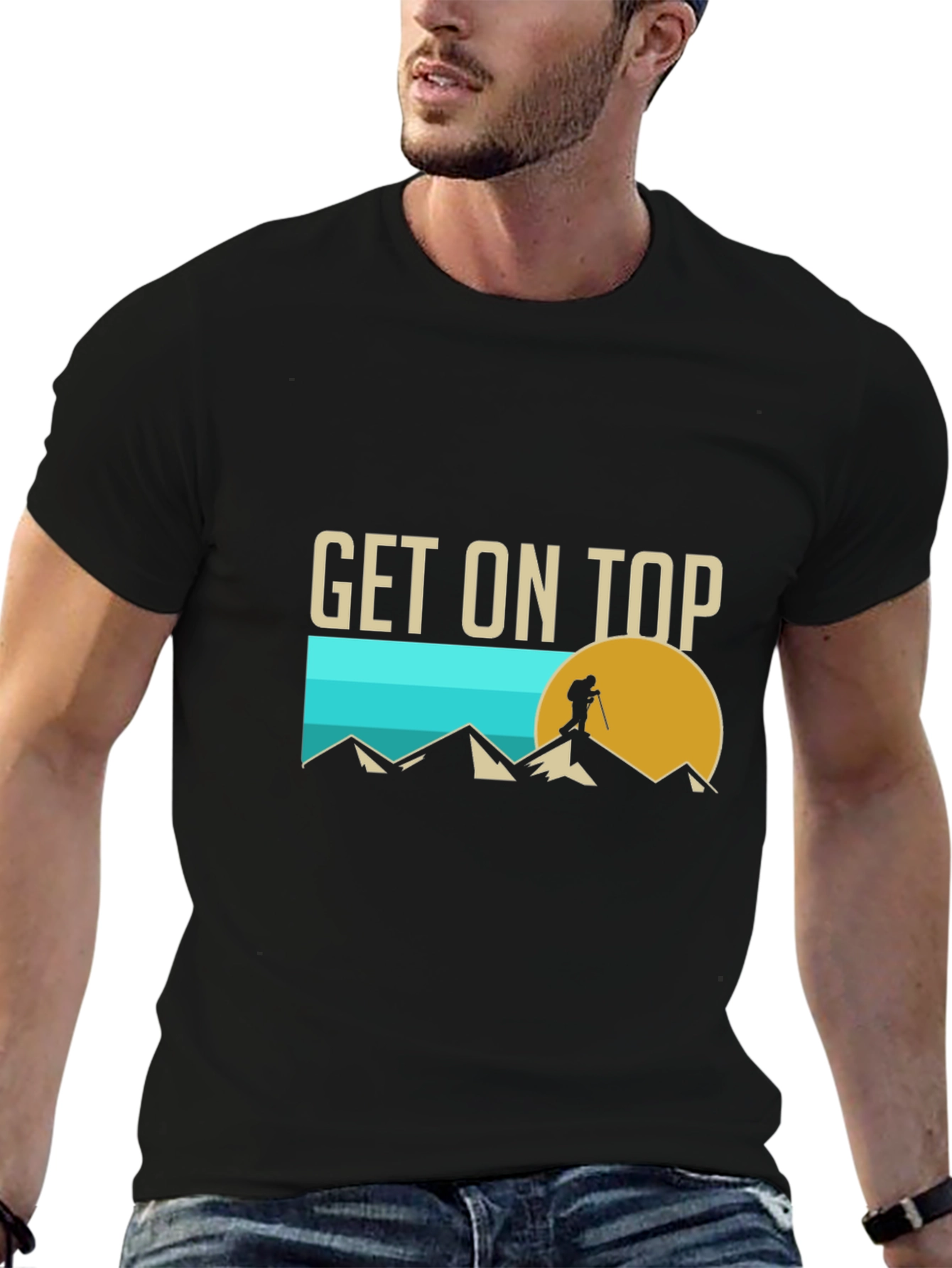 Get On Top Hiking Graphic Tee