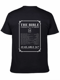 Bible Emergency Numbers Graphic Tee