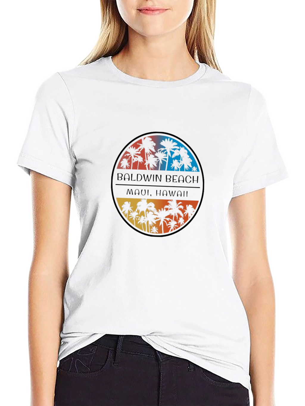 Baldwin Beach Maui Hawaii Graphic T-Shirt