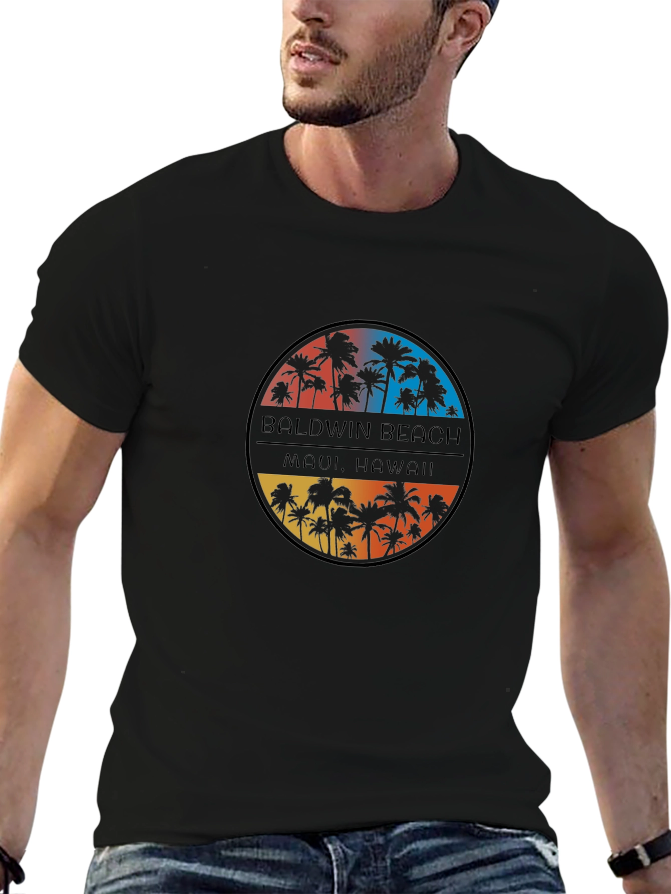 Baldwin Beach Maui Hawaii Graphic T-Shirt