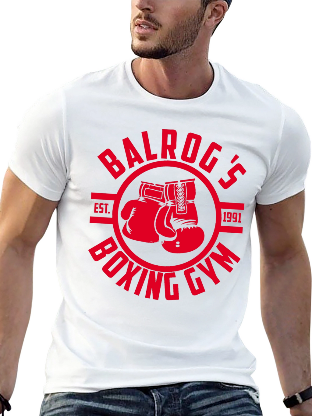 Balrogs Boxing Gym T-Shirt - Black