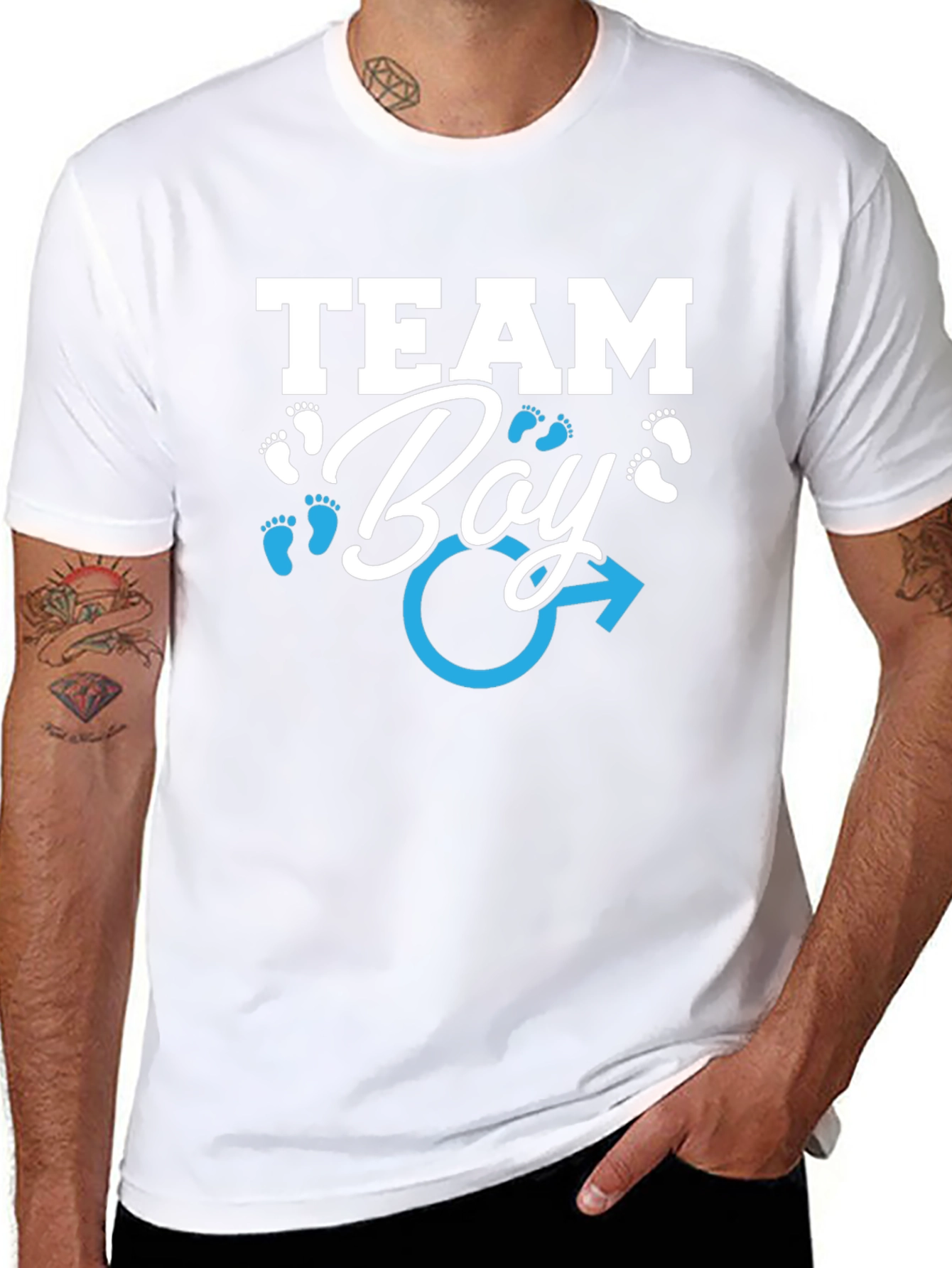Team Boy T-Shirt - Gender Reveal Tee