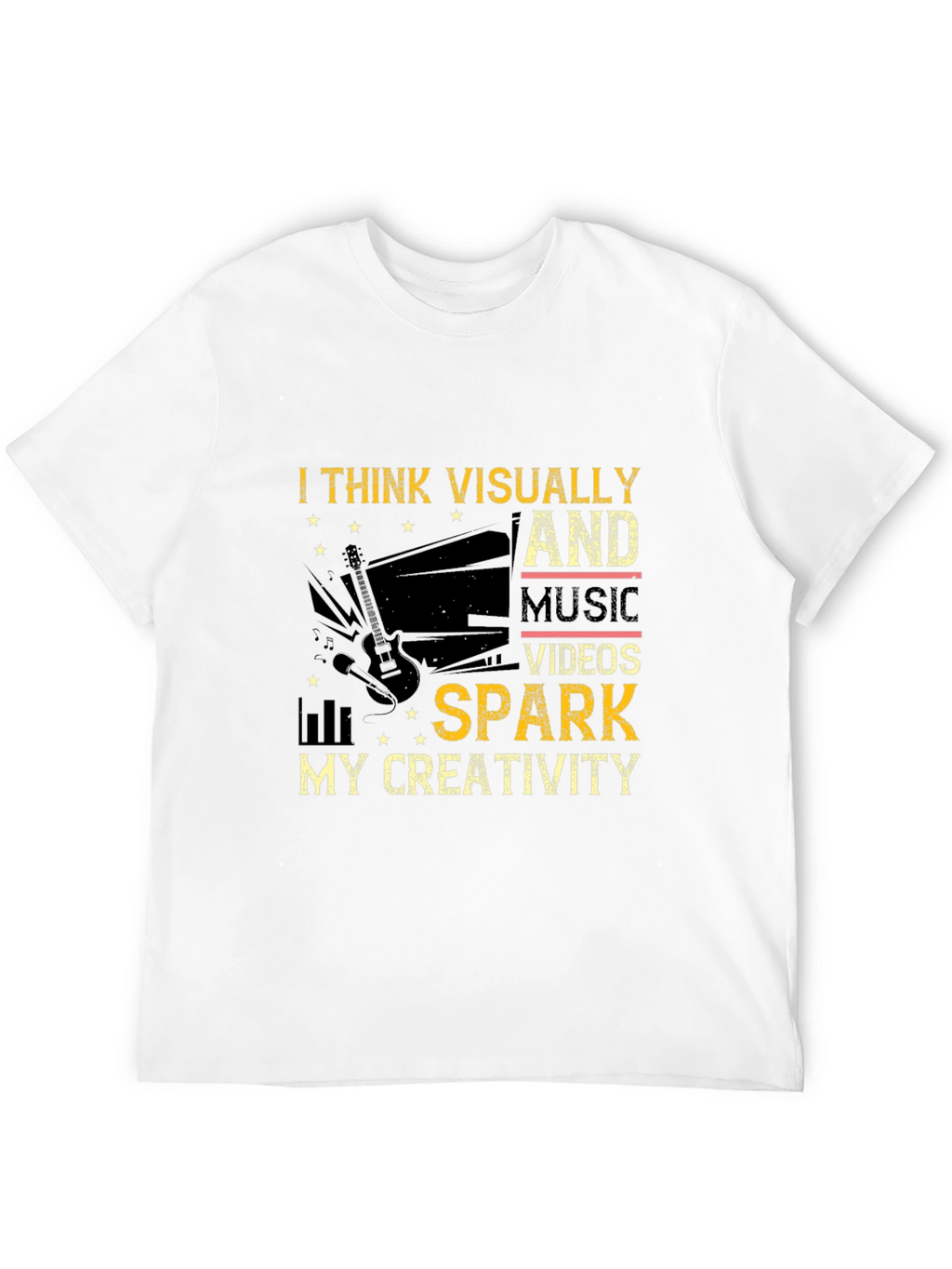 Visually Inspired Music Videos Creativity T-Shirt