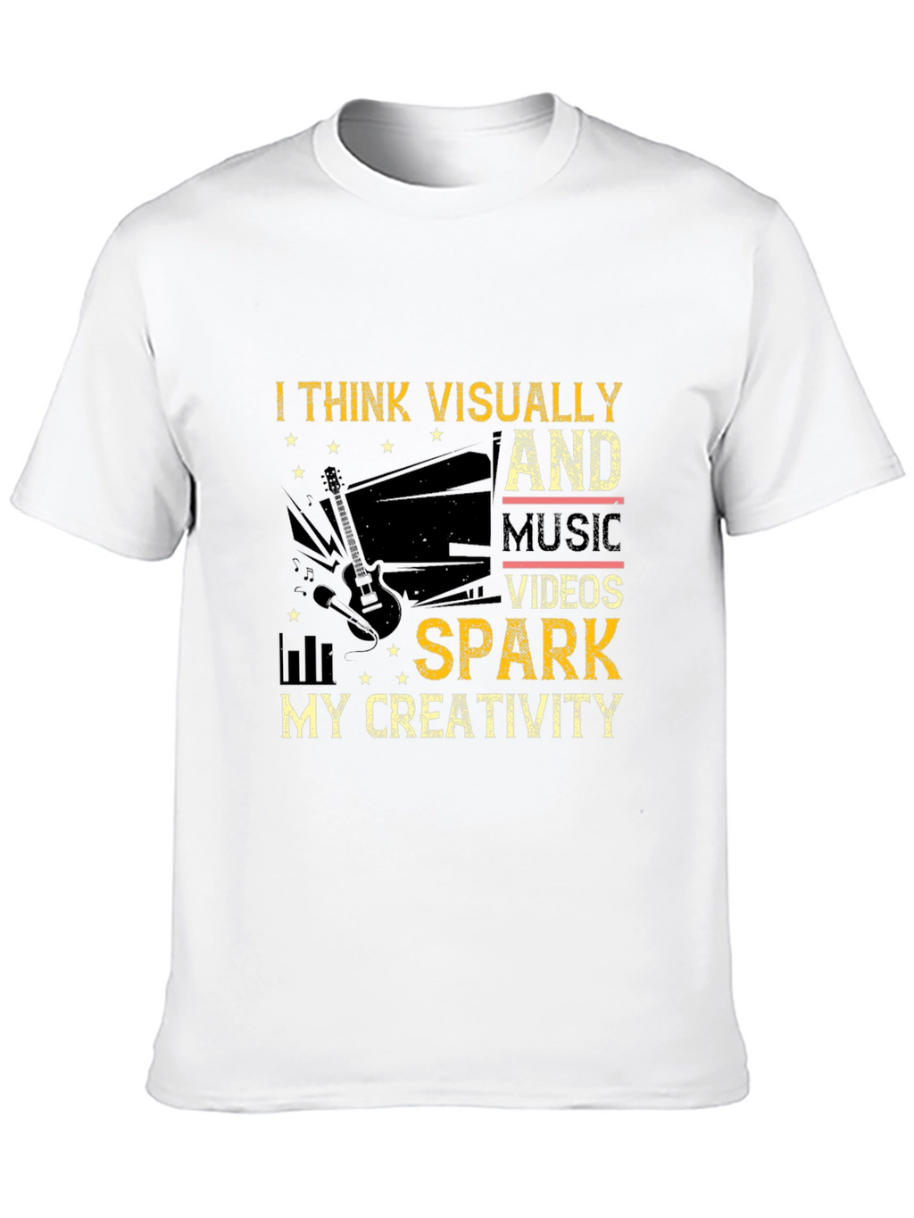 Visually Inspired Music Videos Creativity T-Shirt