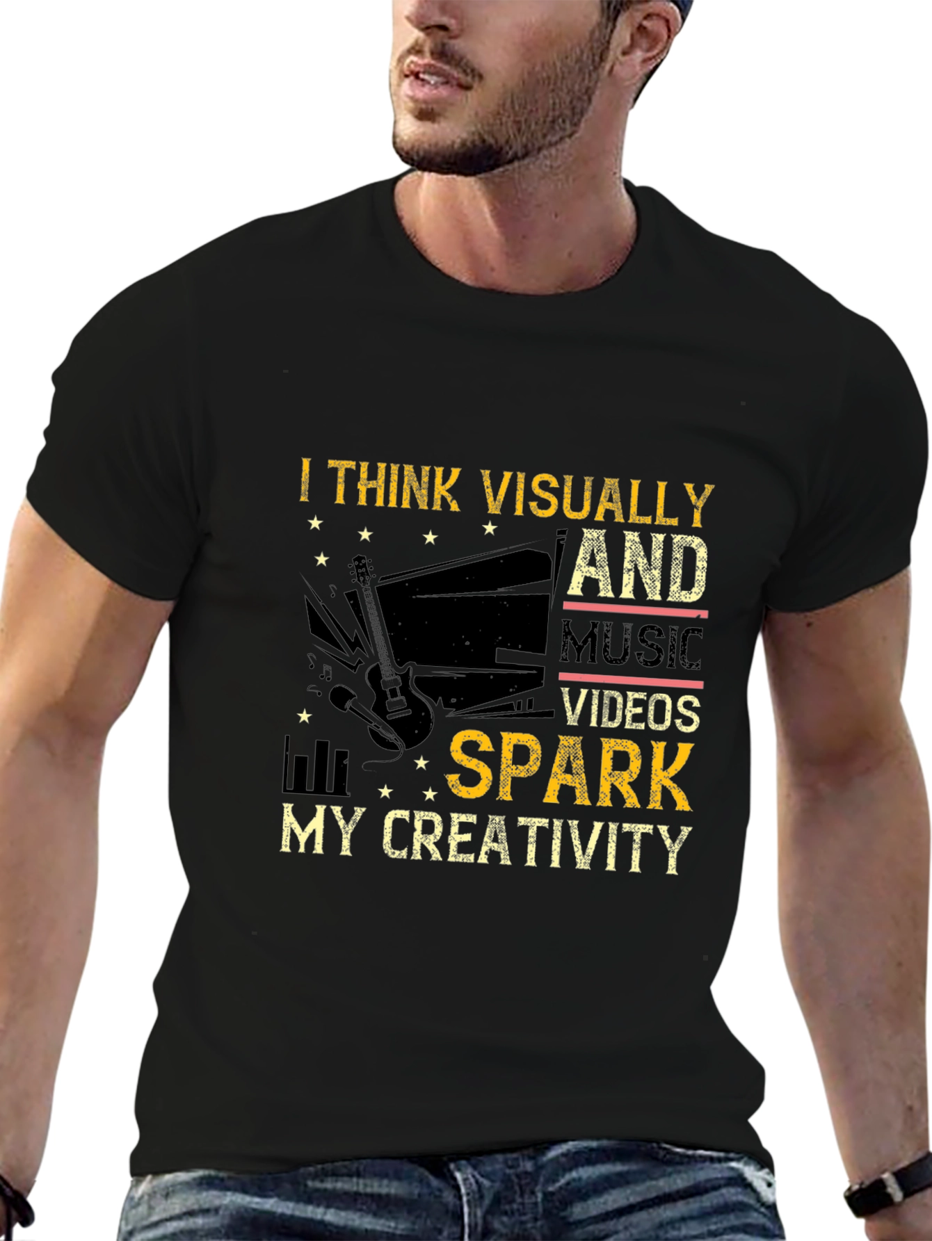 Visually Inspired Music Videos Creativity T-Shirt