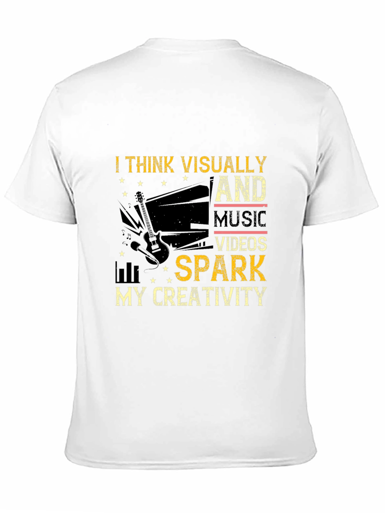 Visually Inspired Music Videos Creativity T-Shirt