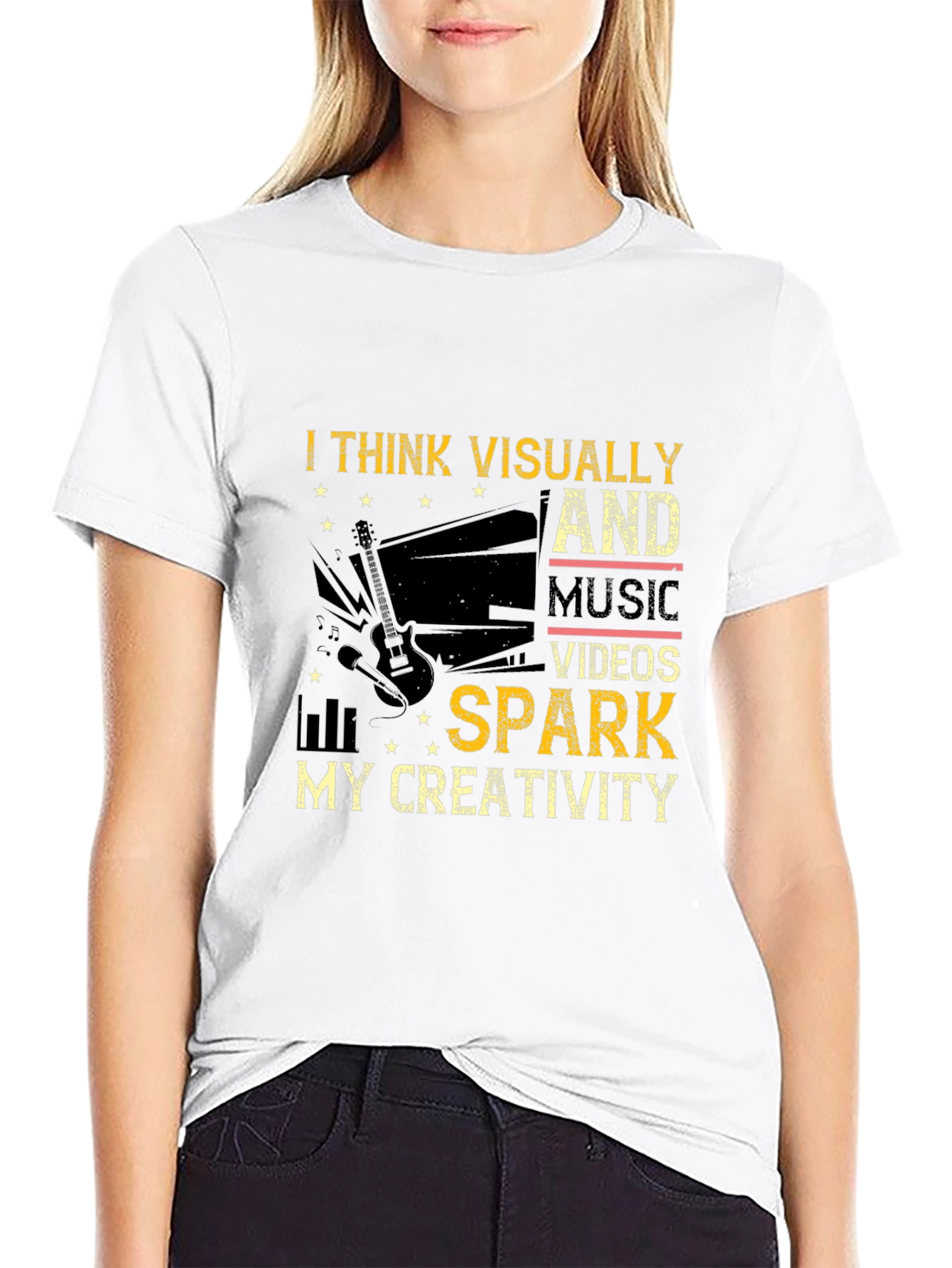 Visually Inspired Music Videos Creativity T-Shirt