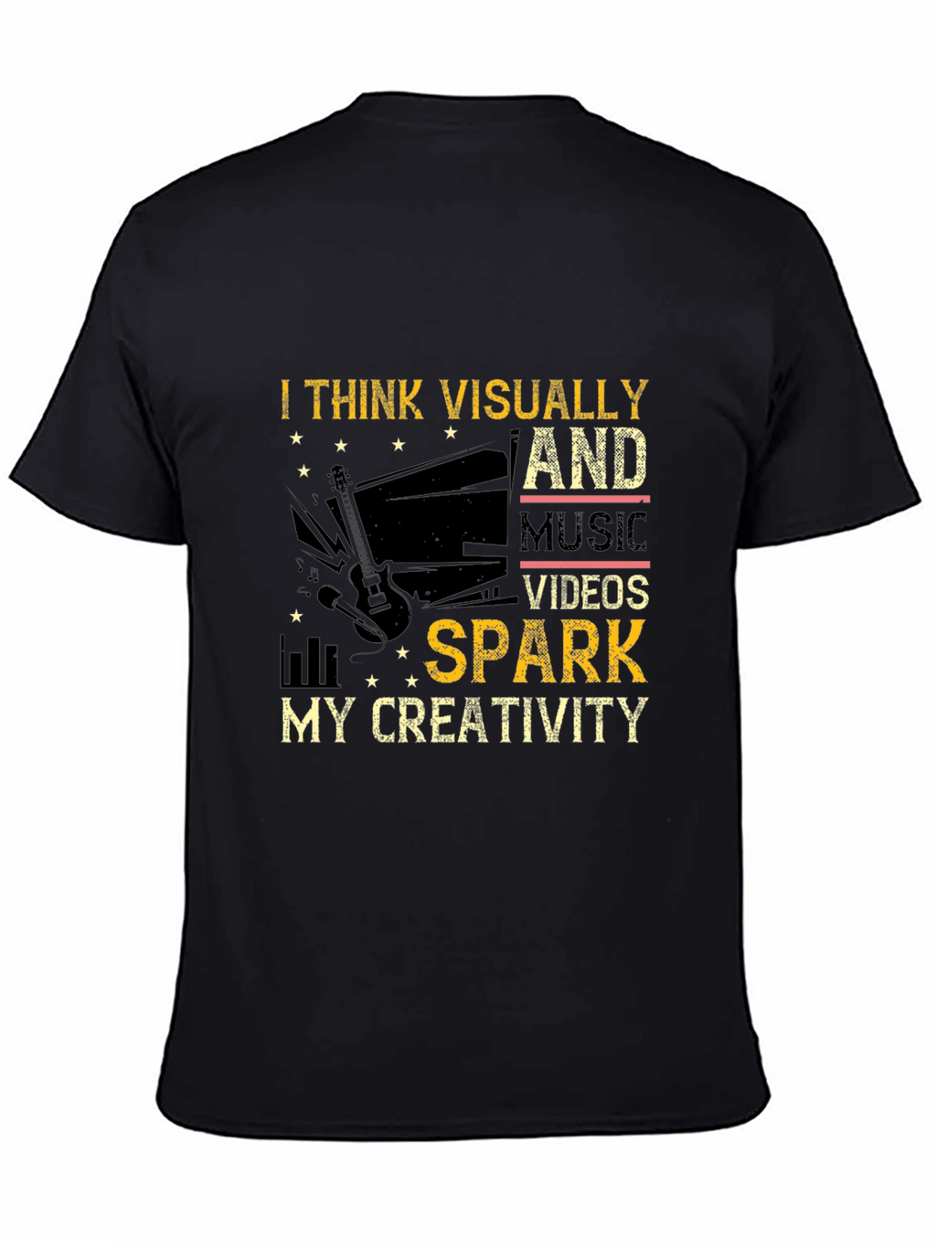 Visually Inspired Music Videos Creativity T-Shirt