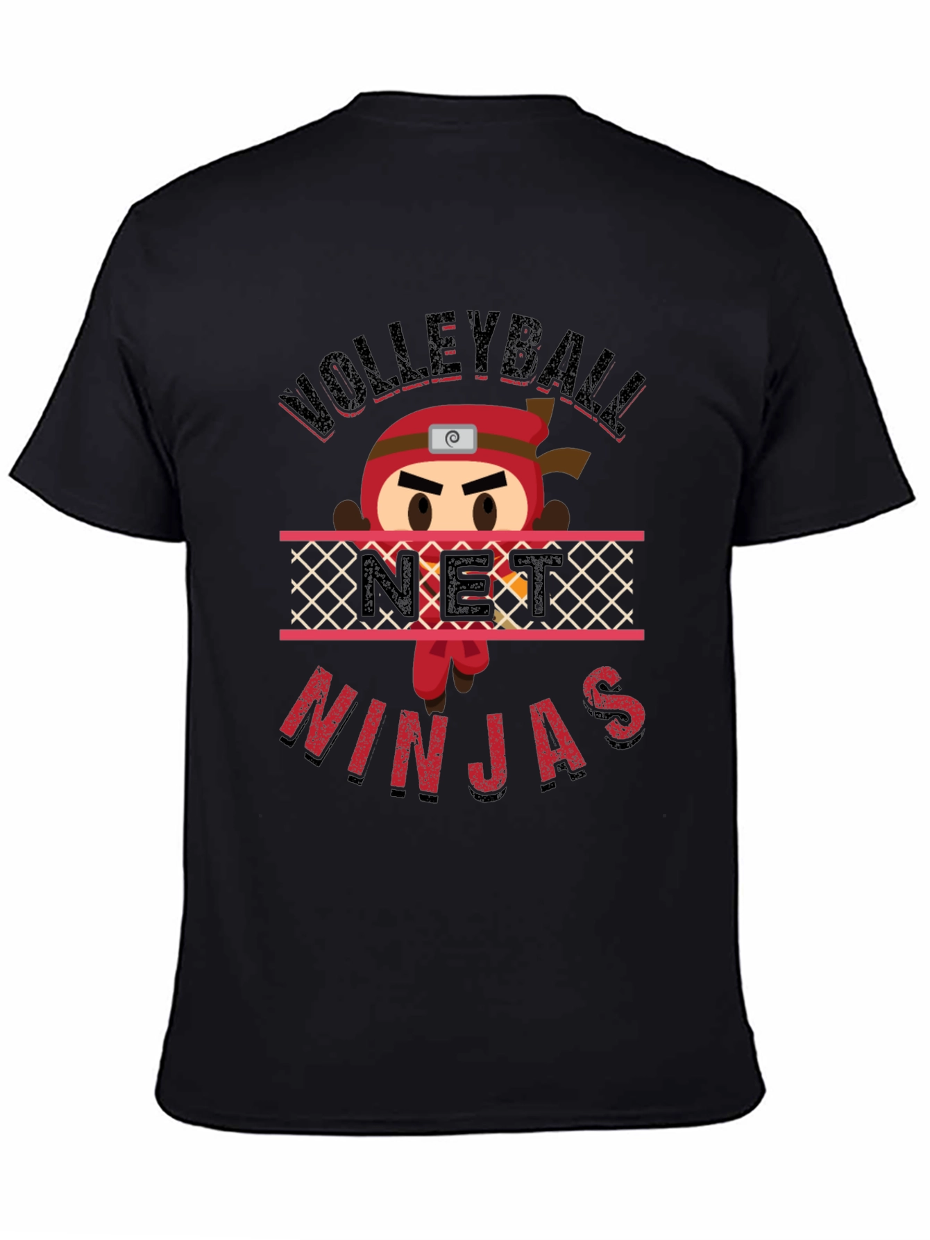 Volleyball Net Ninjas Graphic T-Shirt - Sporty Style