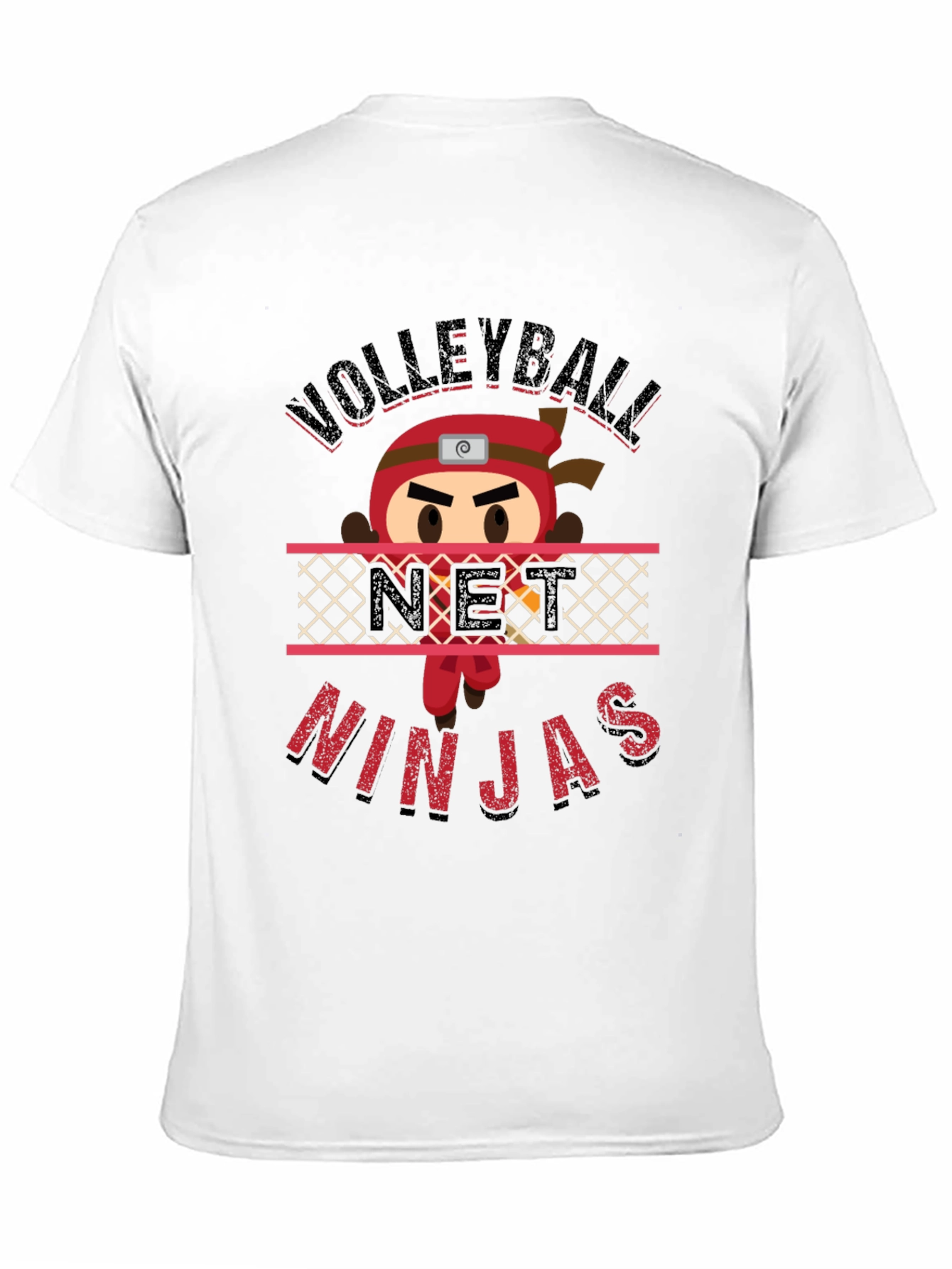 Volleyball Net Ninjas Graphic T-Shirt - Sporty Style