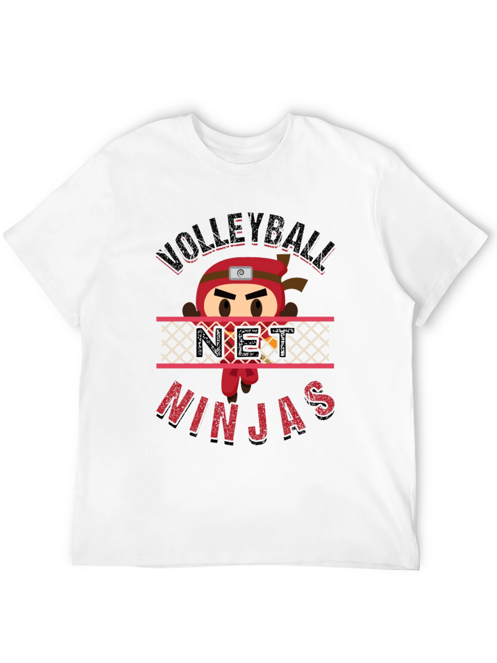 Volleyball Net Ninjas Graphic T-Shirt - Sporty Style