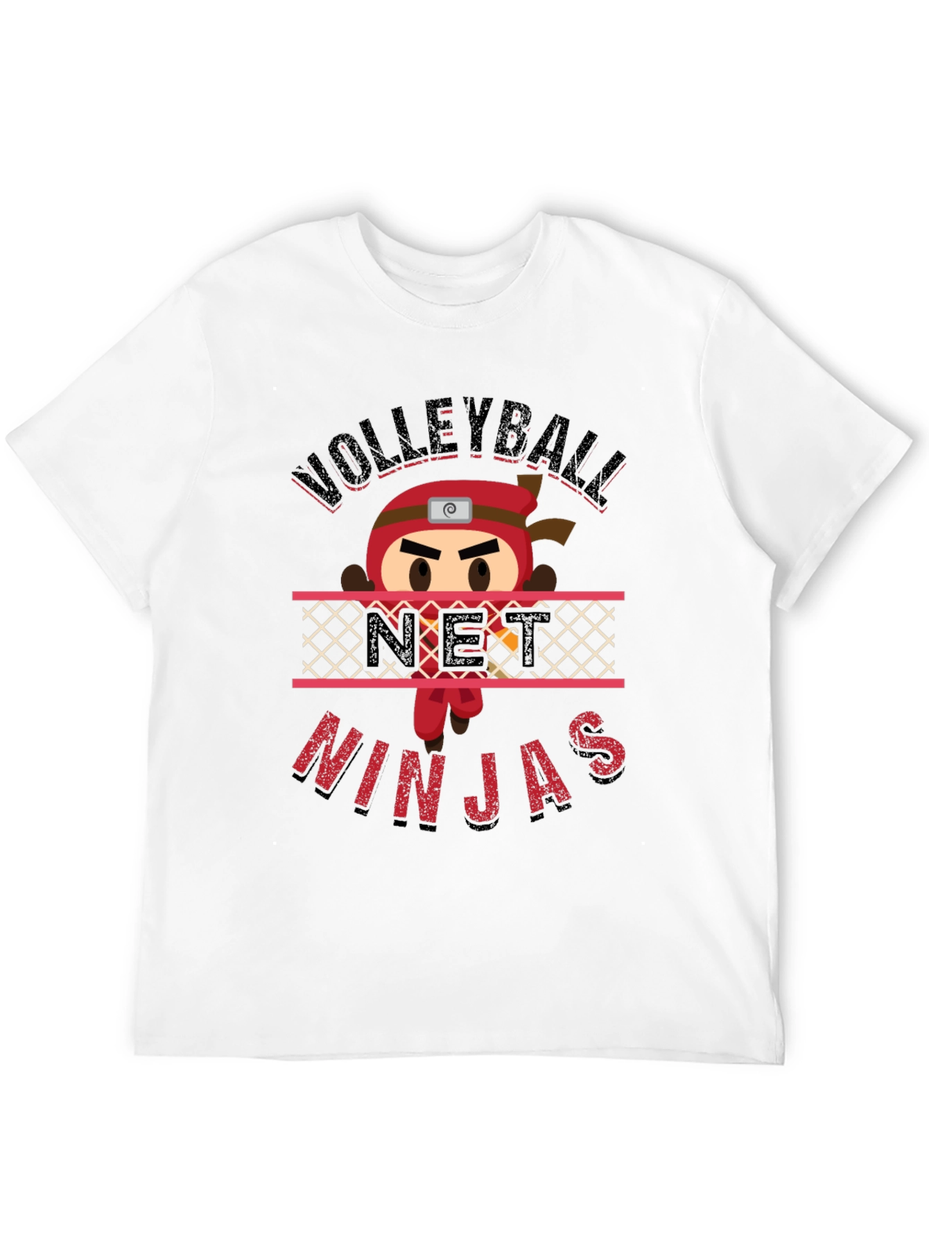 Volleyball Net Ninjas Graphic T-Shirt - Sporty Style