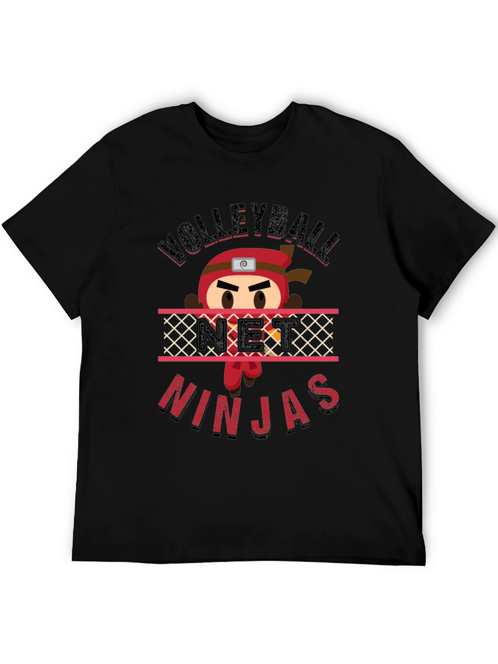 Volleyball Net Ninjas Graphic T-Shirt - Sporty Style