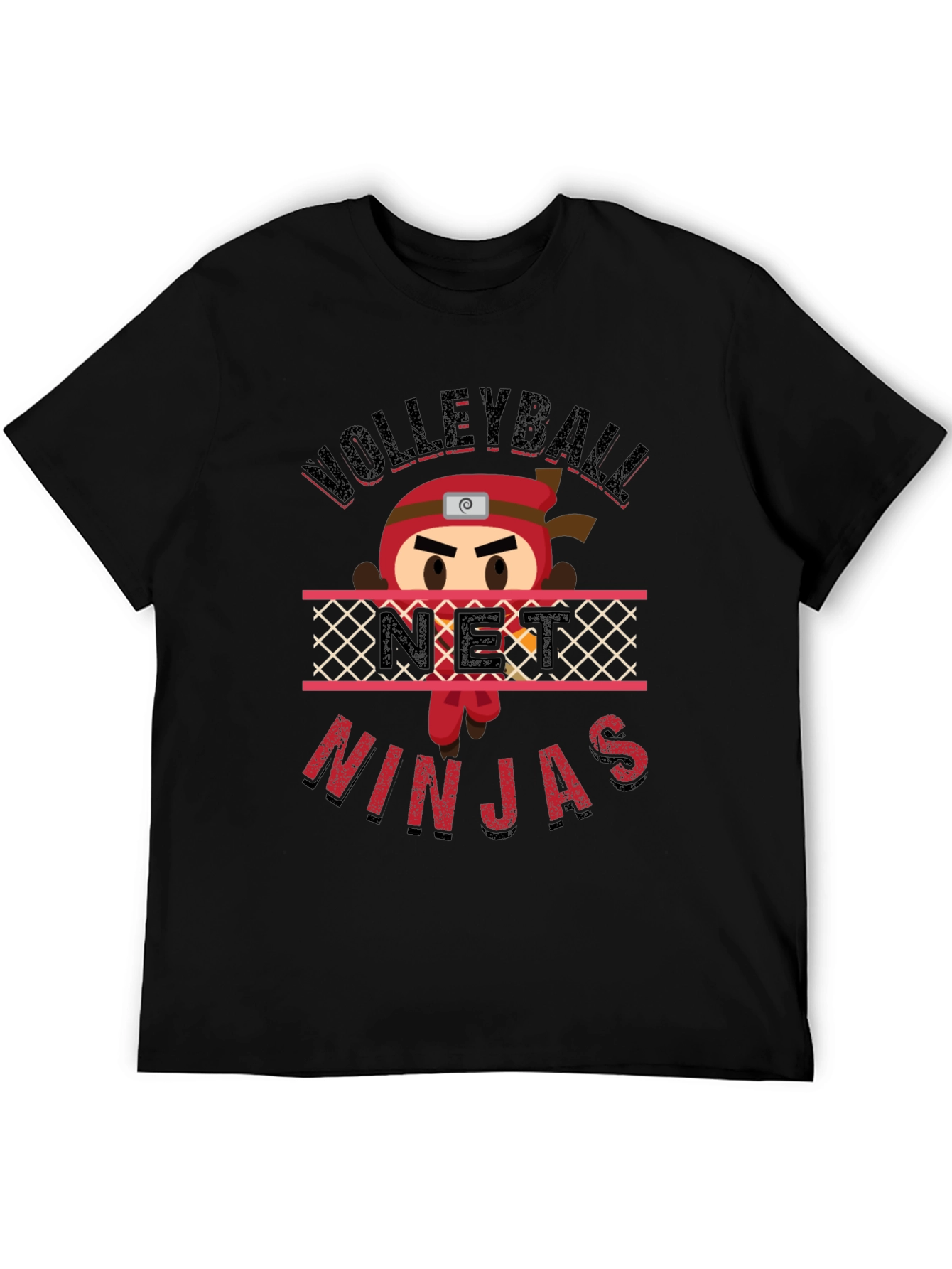 Volleyball Net Ninjas Graphic T-Shirt - Sporty Style