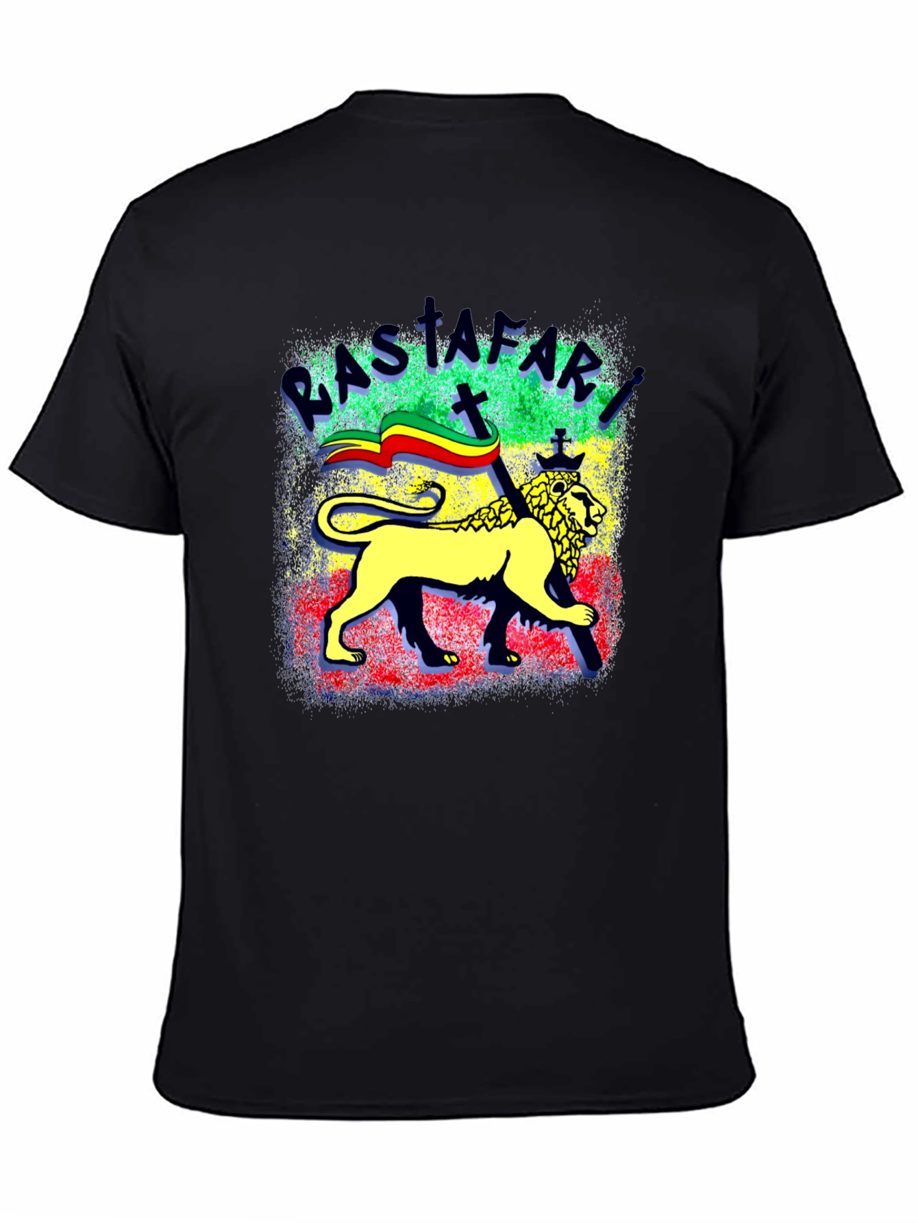 Rastafari Lion T-Shirt - Reggae Inspired