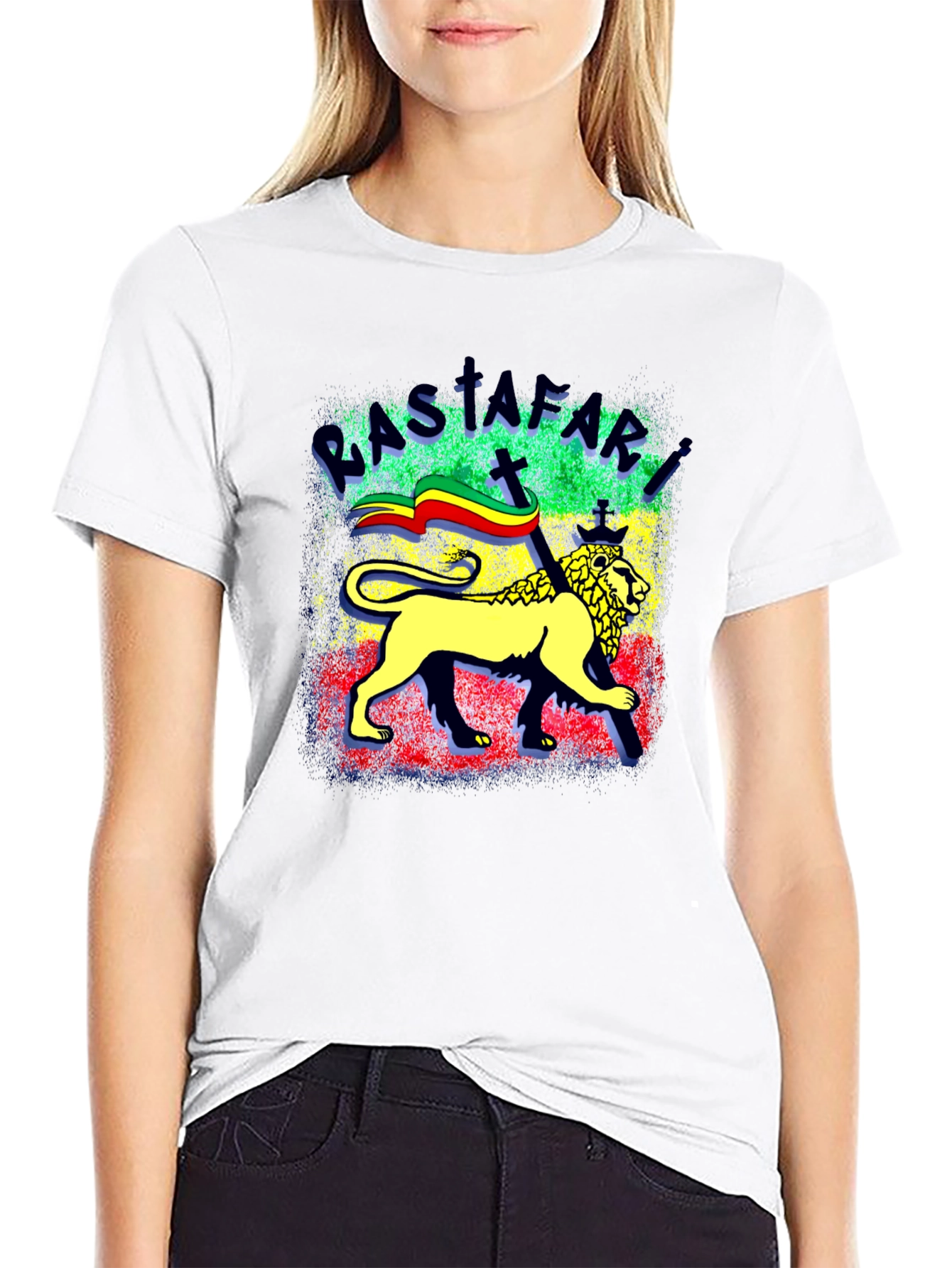 Rastafari Lion T-Shirt - Reggae Inspired