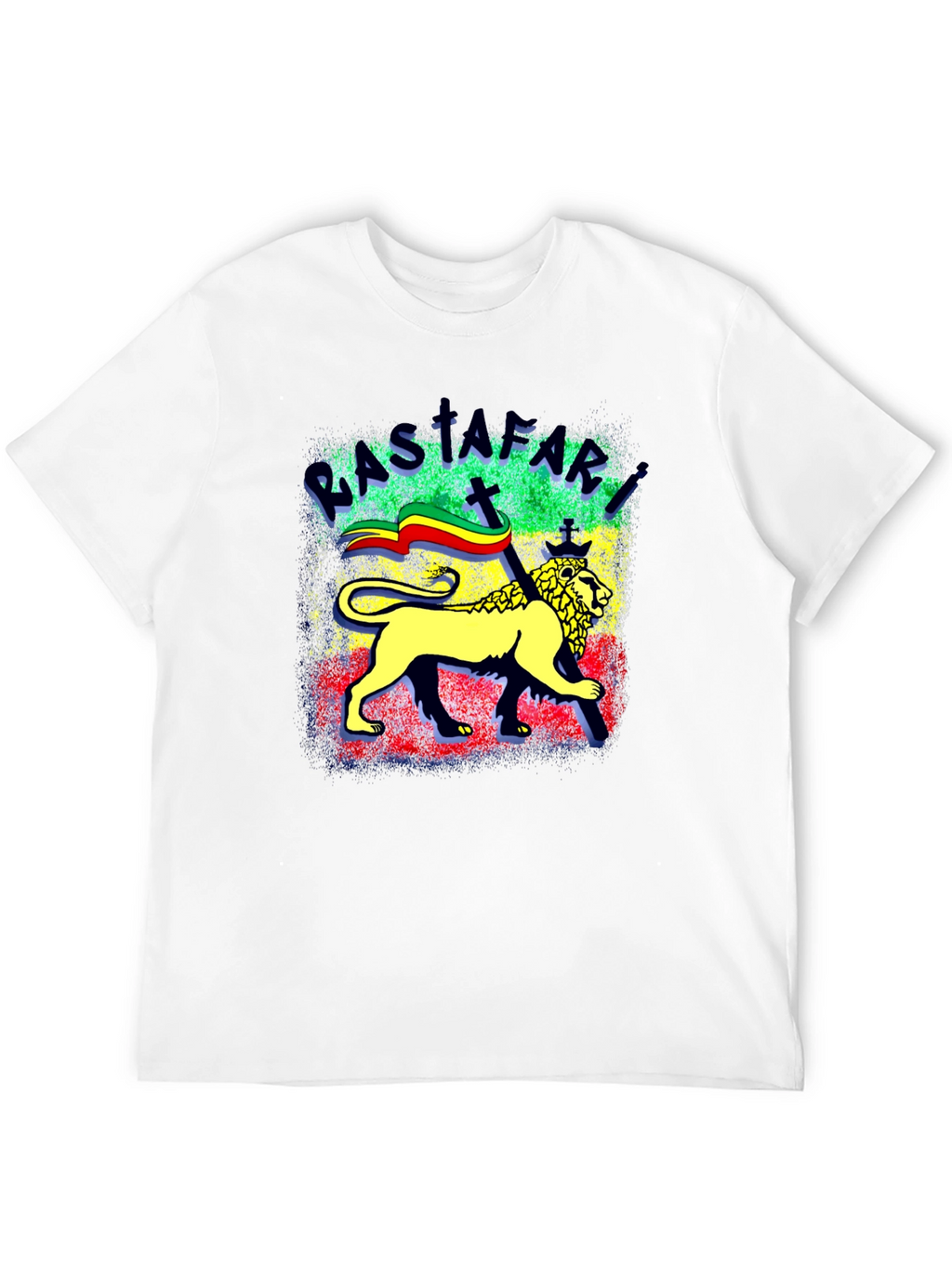 Rastafari Lion T-Shirt - Reggae Inspired