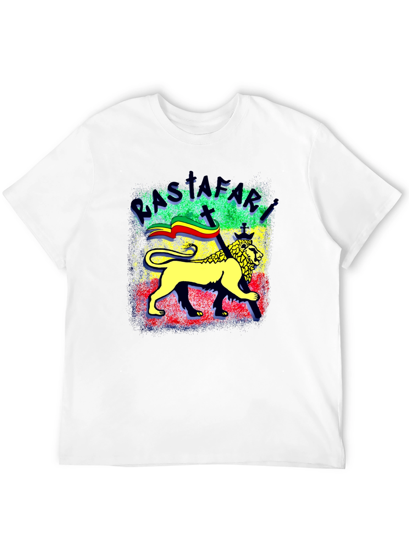 Rastafari Lion T-Shirt - Reggae Inspired