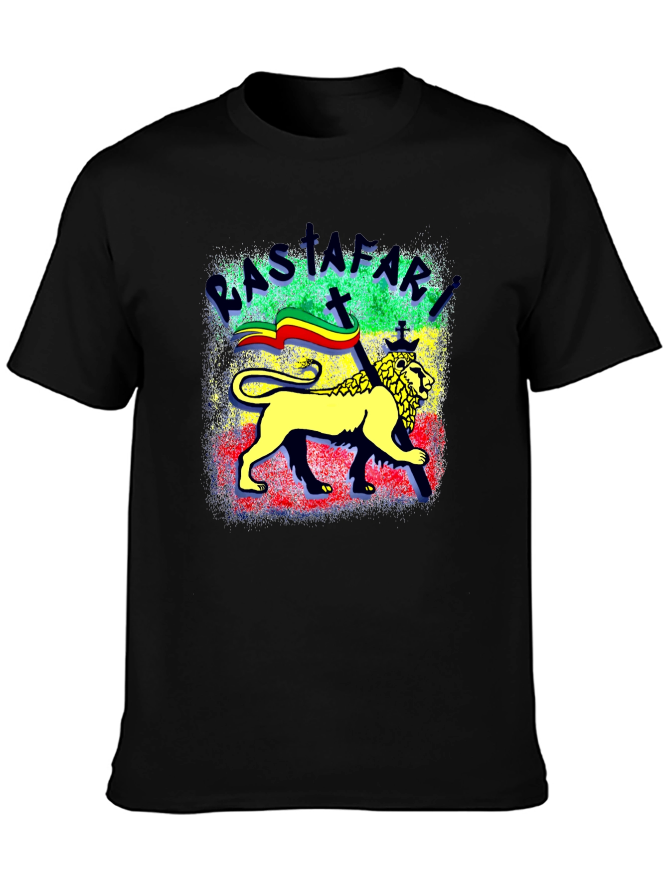 Rastafari Lion T-Shirt - Reggae Inspired