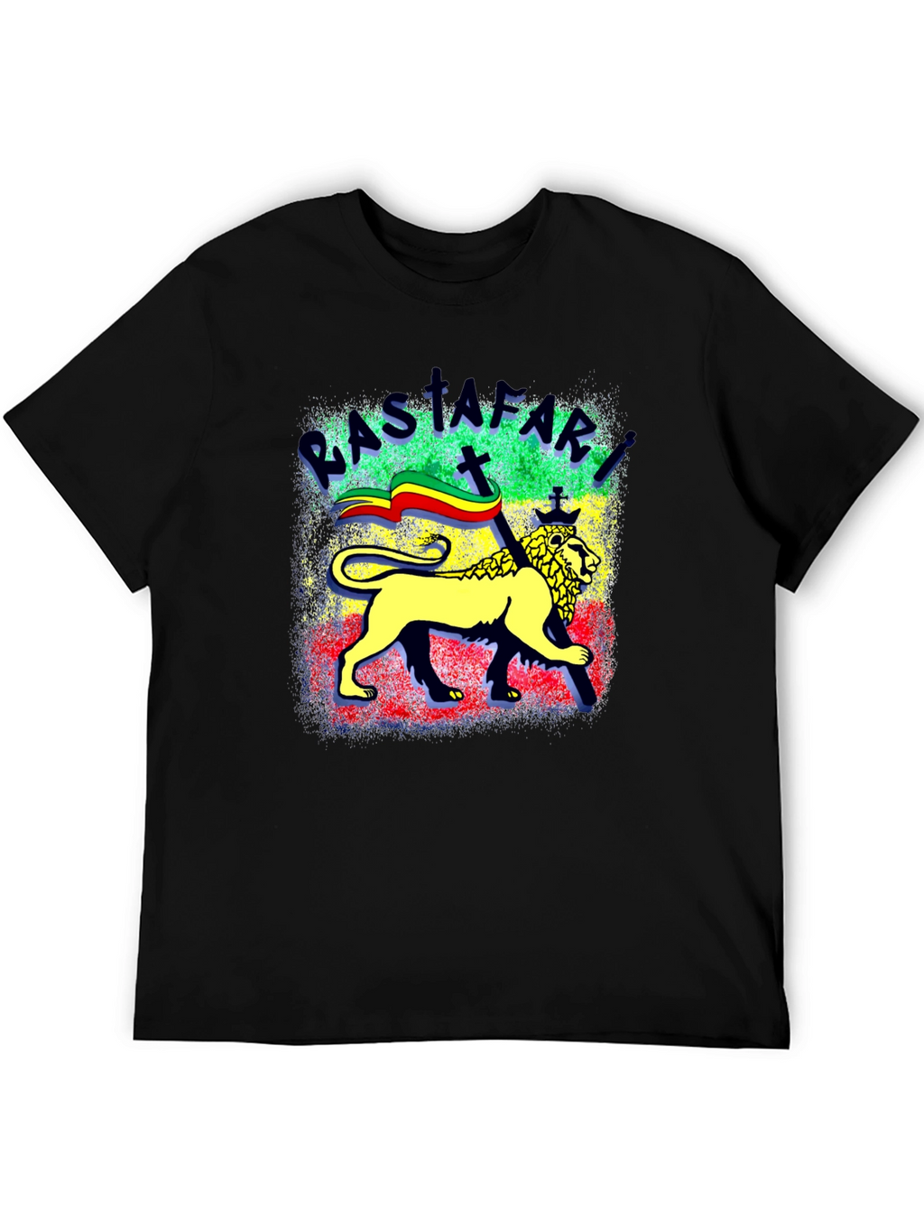 Rastafari Lion T-Shirt - Reggae Inspired