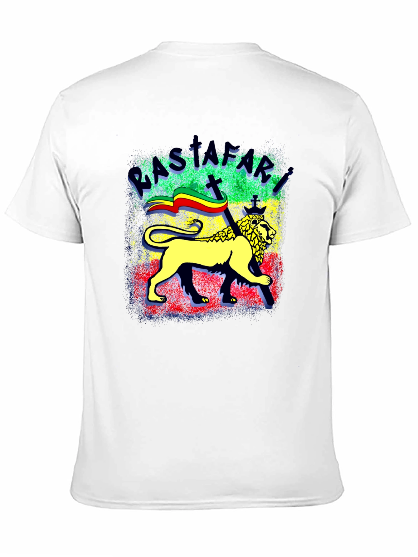 Rastafari Lion T-Shirt - Reggae Inspired