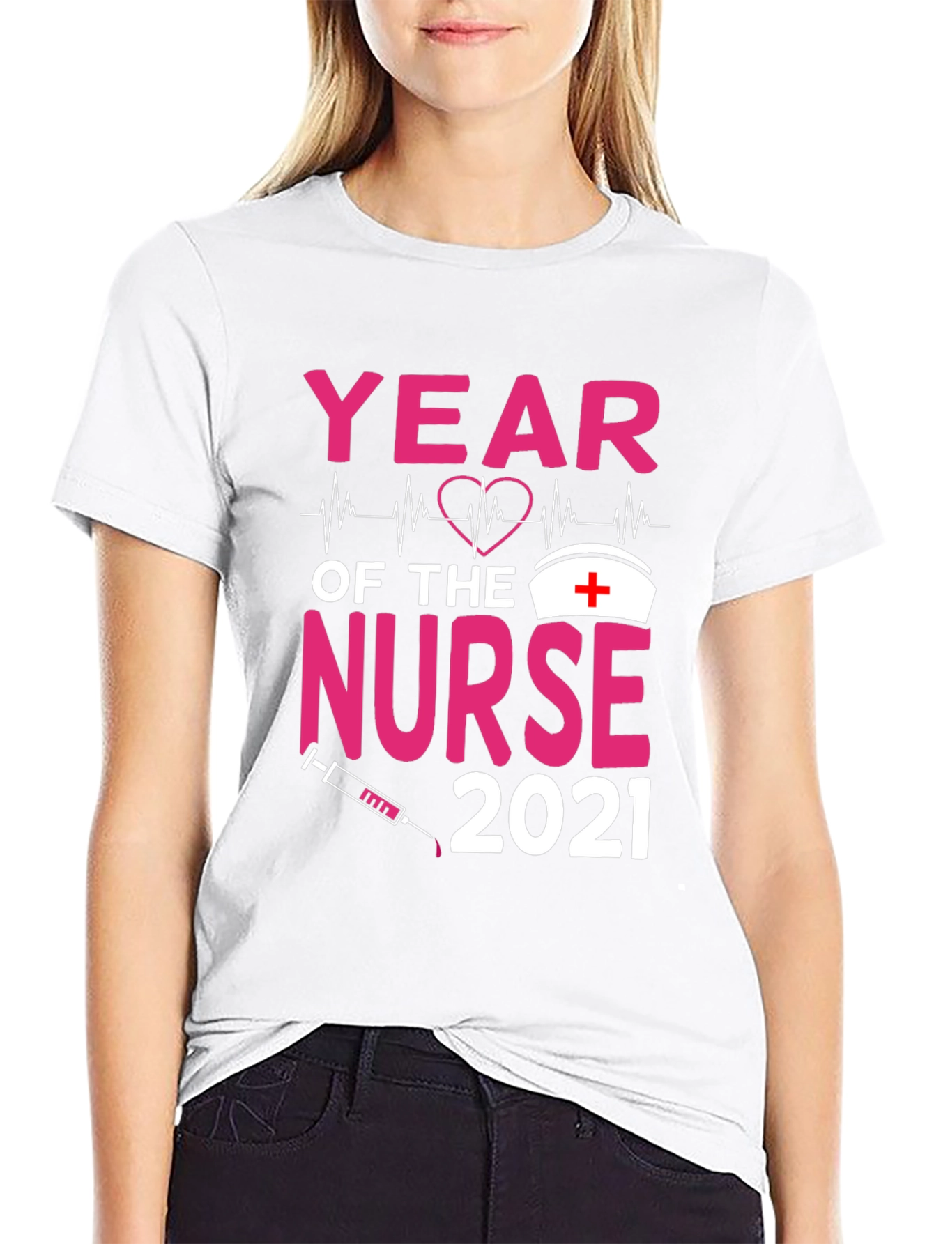 Year of the Nurse 2021 Graphic Tee