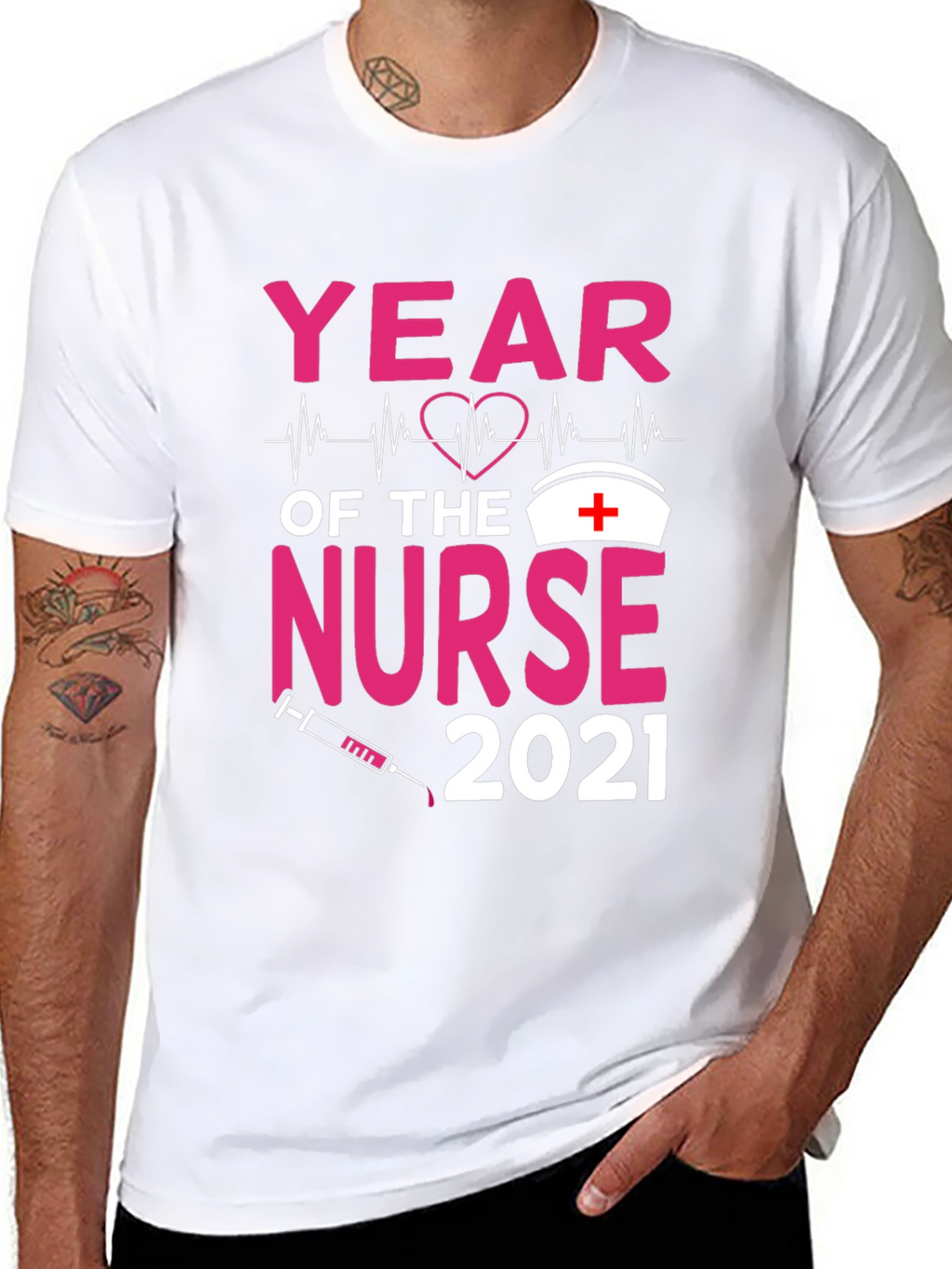 Year of the Nurse 2021 Graphic Tee
