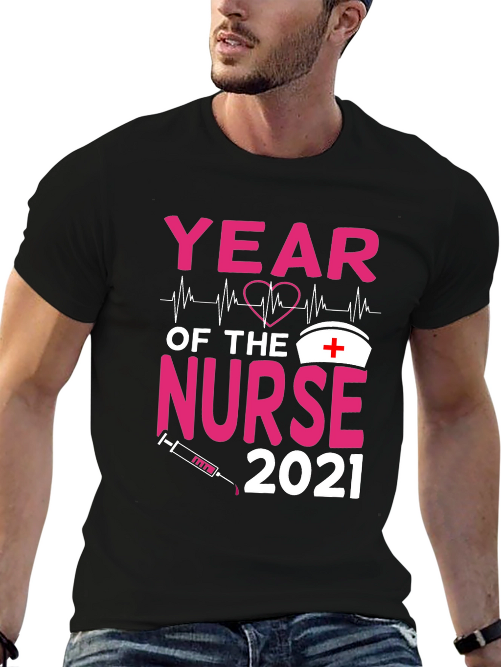 Year of the Nurse 2021 Graphic Tee