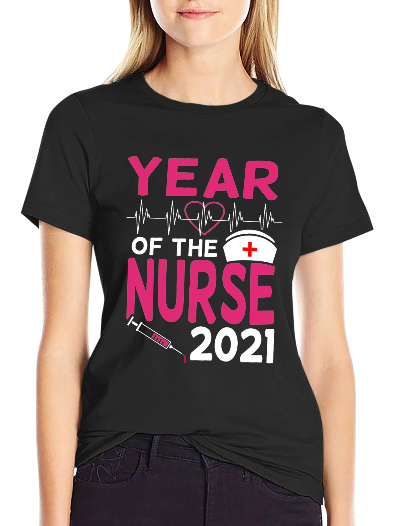 Year of the Nurse 2021 Graphic Tee