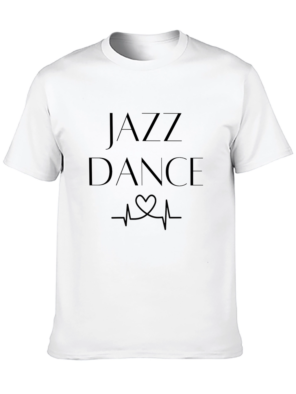 Jazz Dance Heartbeat T-Shirt - Stylish and Comfortable