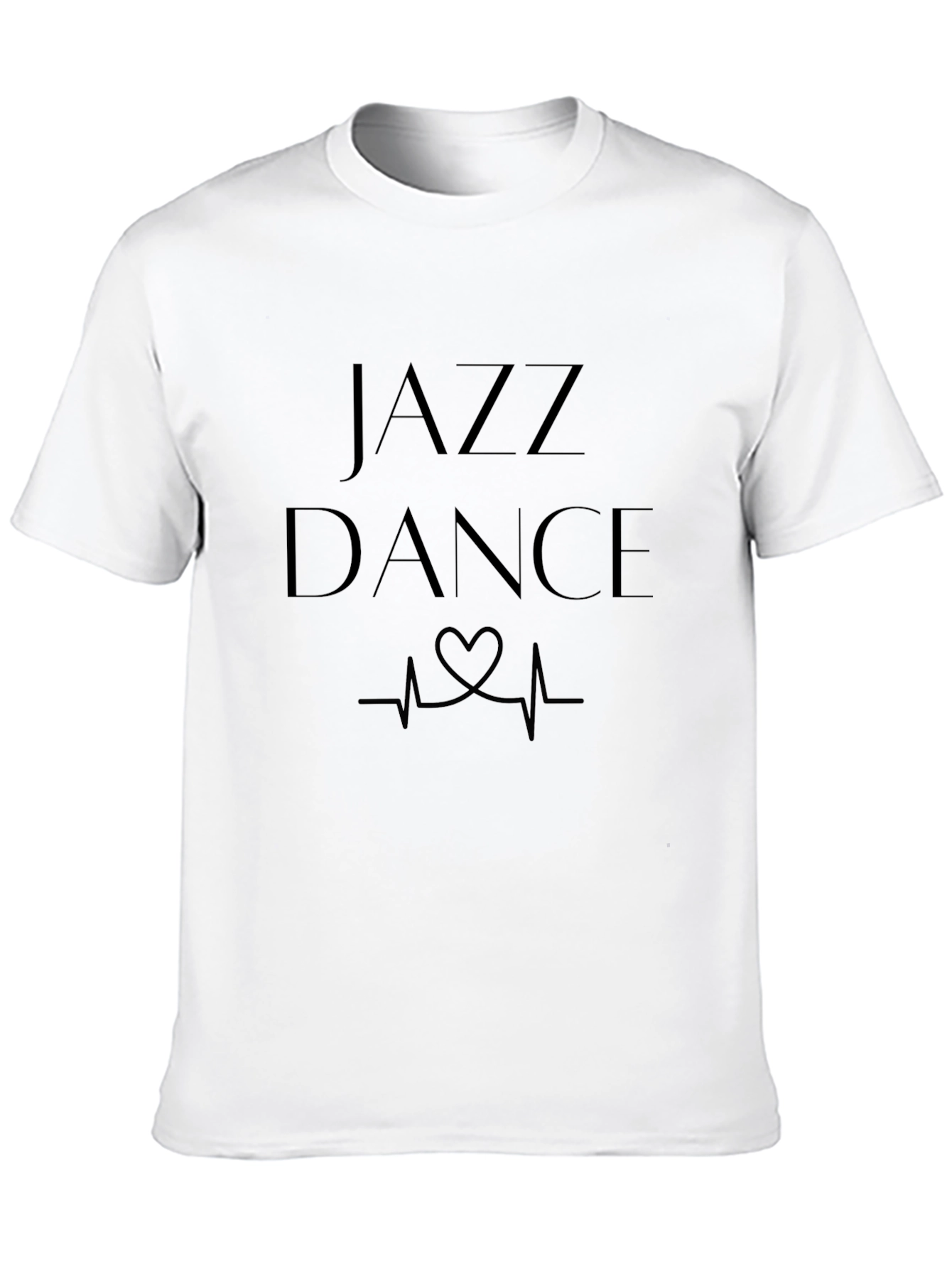 Jazz Dance Heartbeat T-Shirt - Stylish and Comfortable