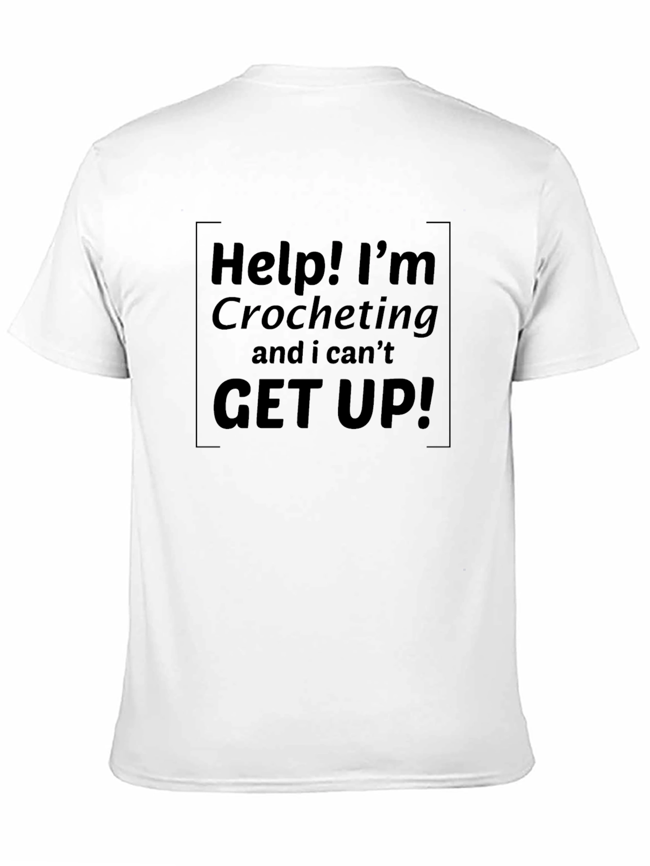 Crocheting Humor Graphic T-Shirt