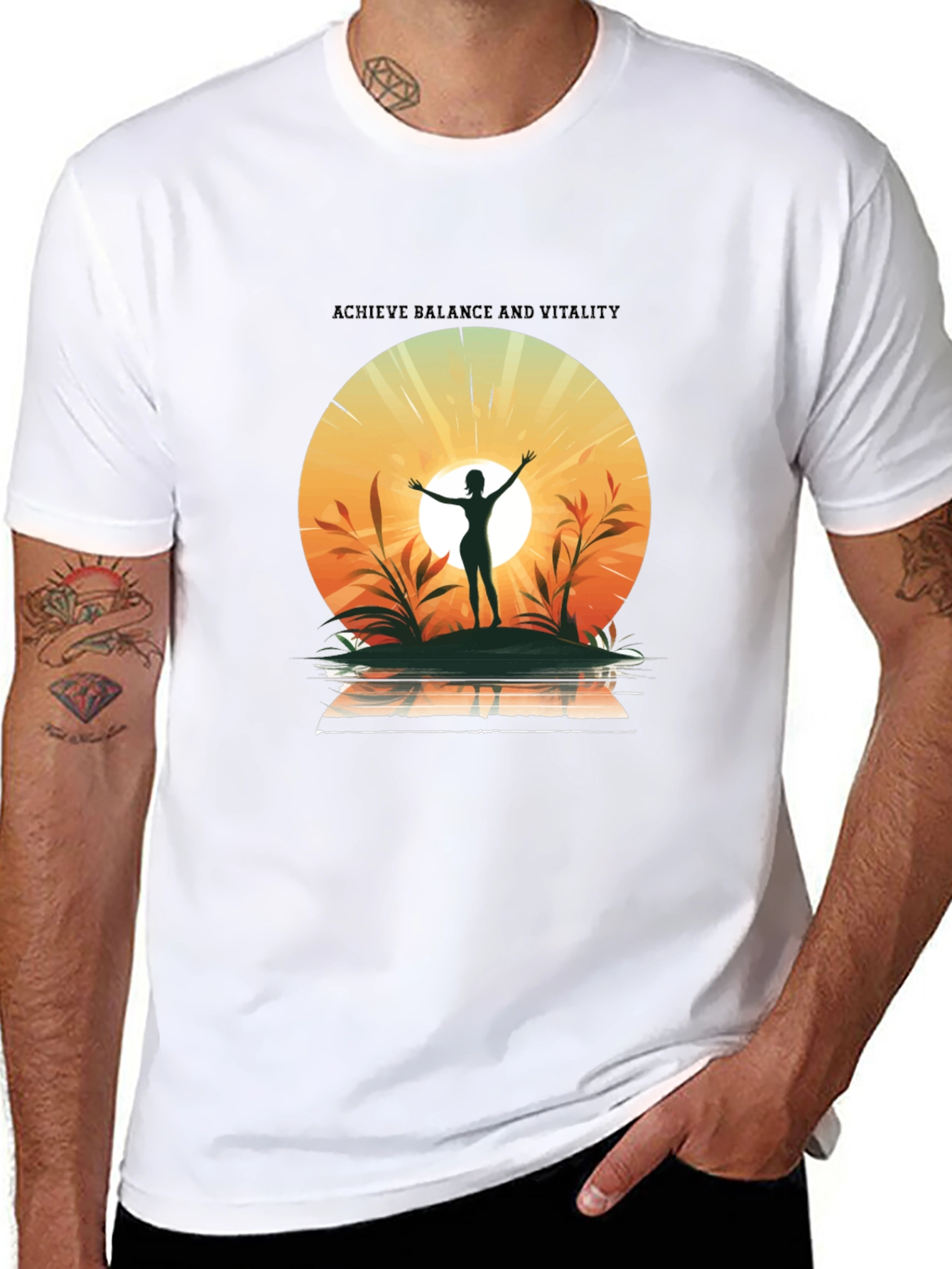 Balance and Vitality Graphic T-Shirt