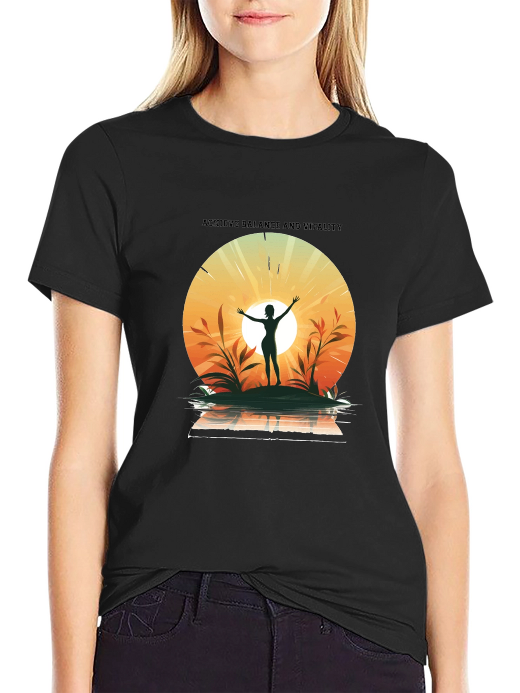 Balance and Vitality Graphic T-Shirt