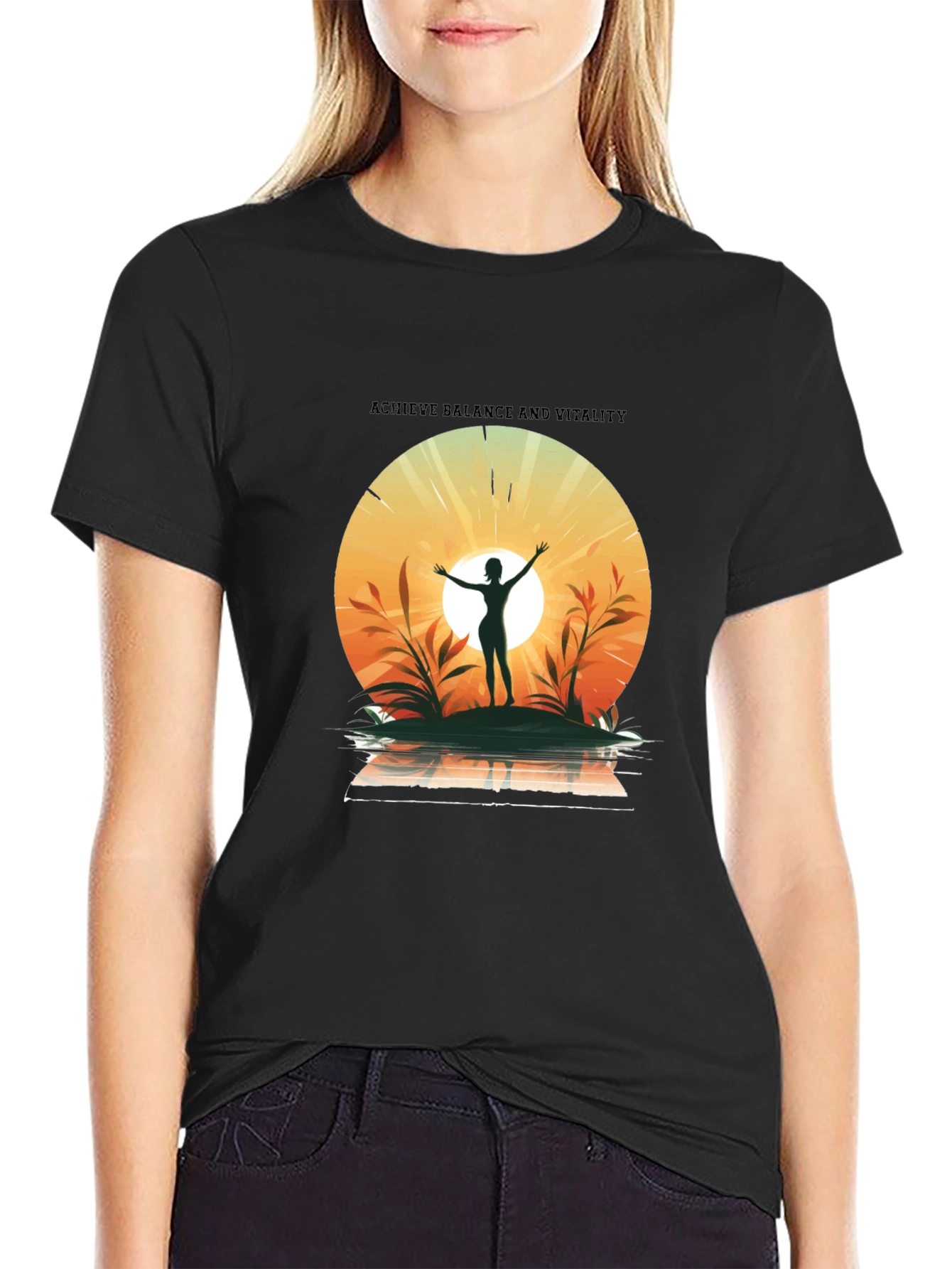 Balance and Vitality Graphic T-Shirt