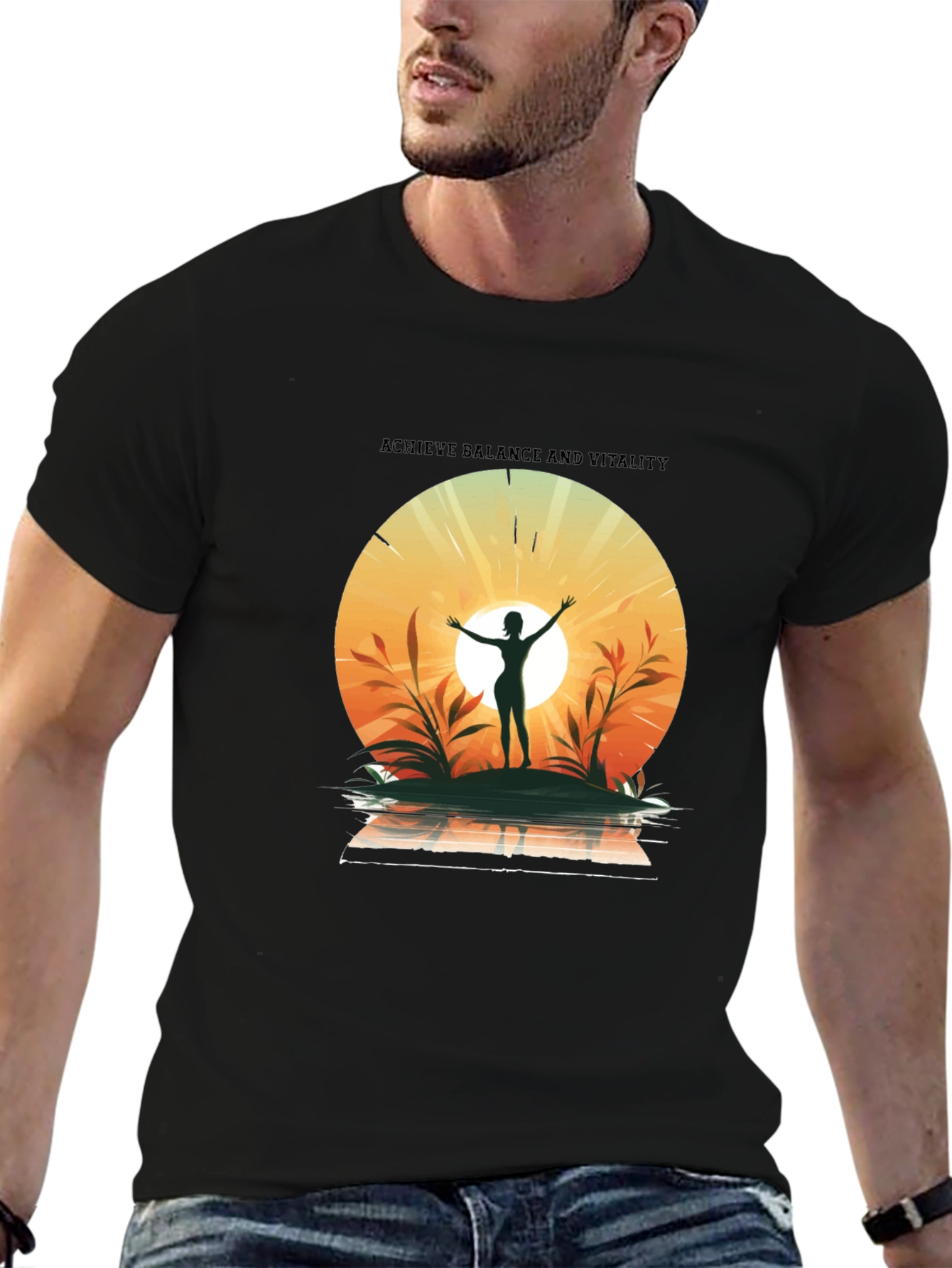 Balance and Vitality Graphic T-Shirt
