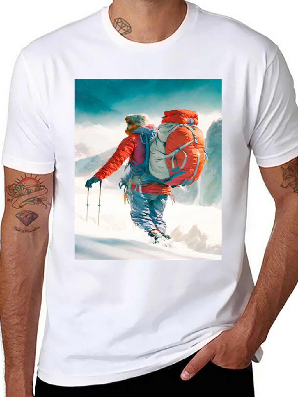 Mountaineer Graphic Tee - Adventure Awaits!