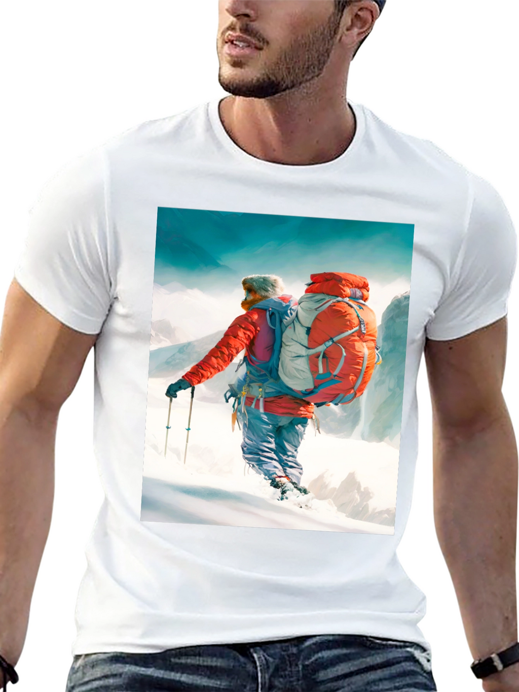 Mountaineer Graphic Tee - Adventure Awaits!