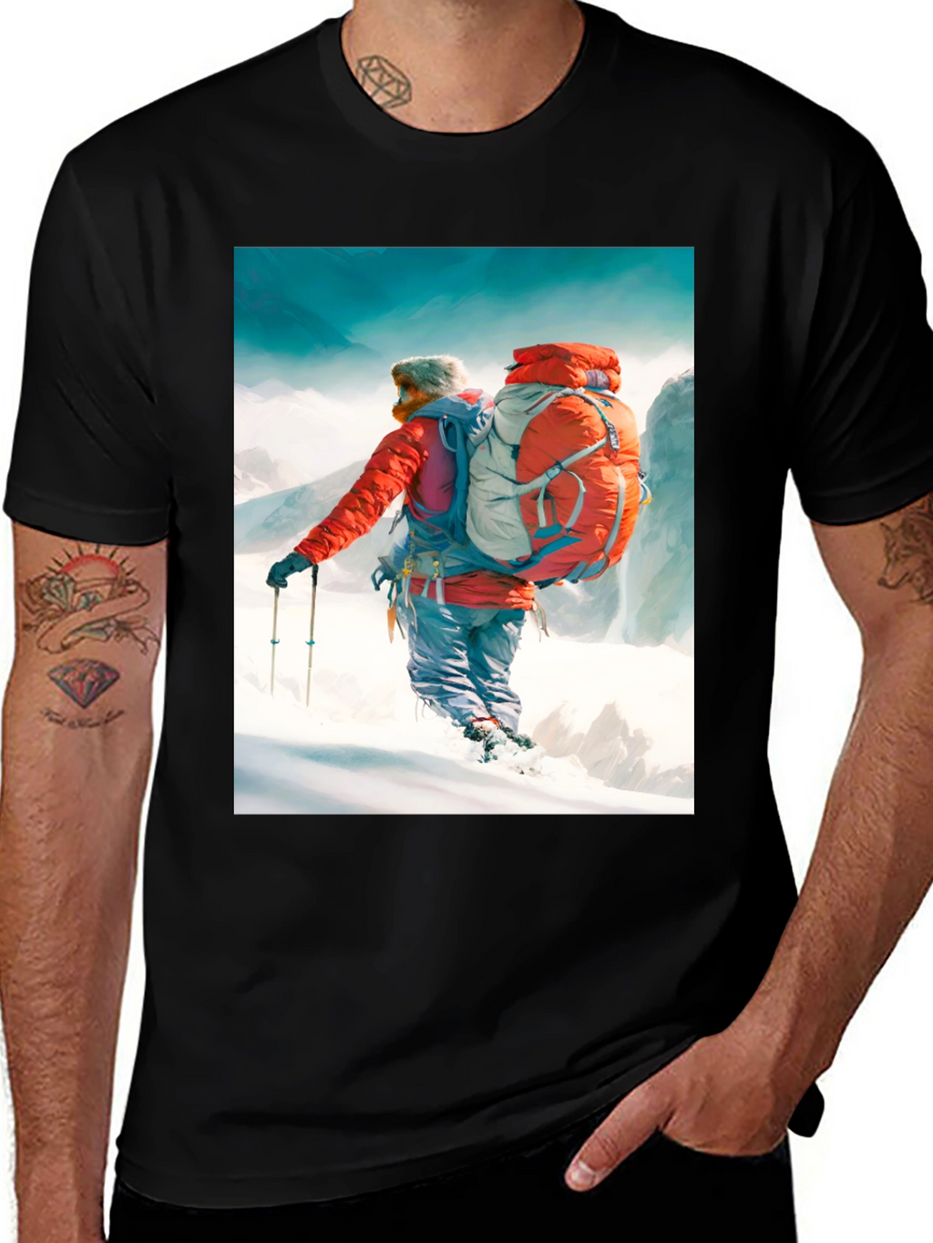 Mountaineer Graphic Tee - Adventure Awaits!