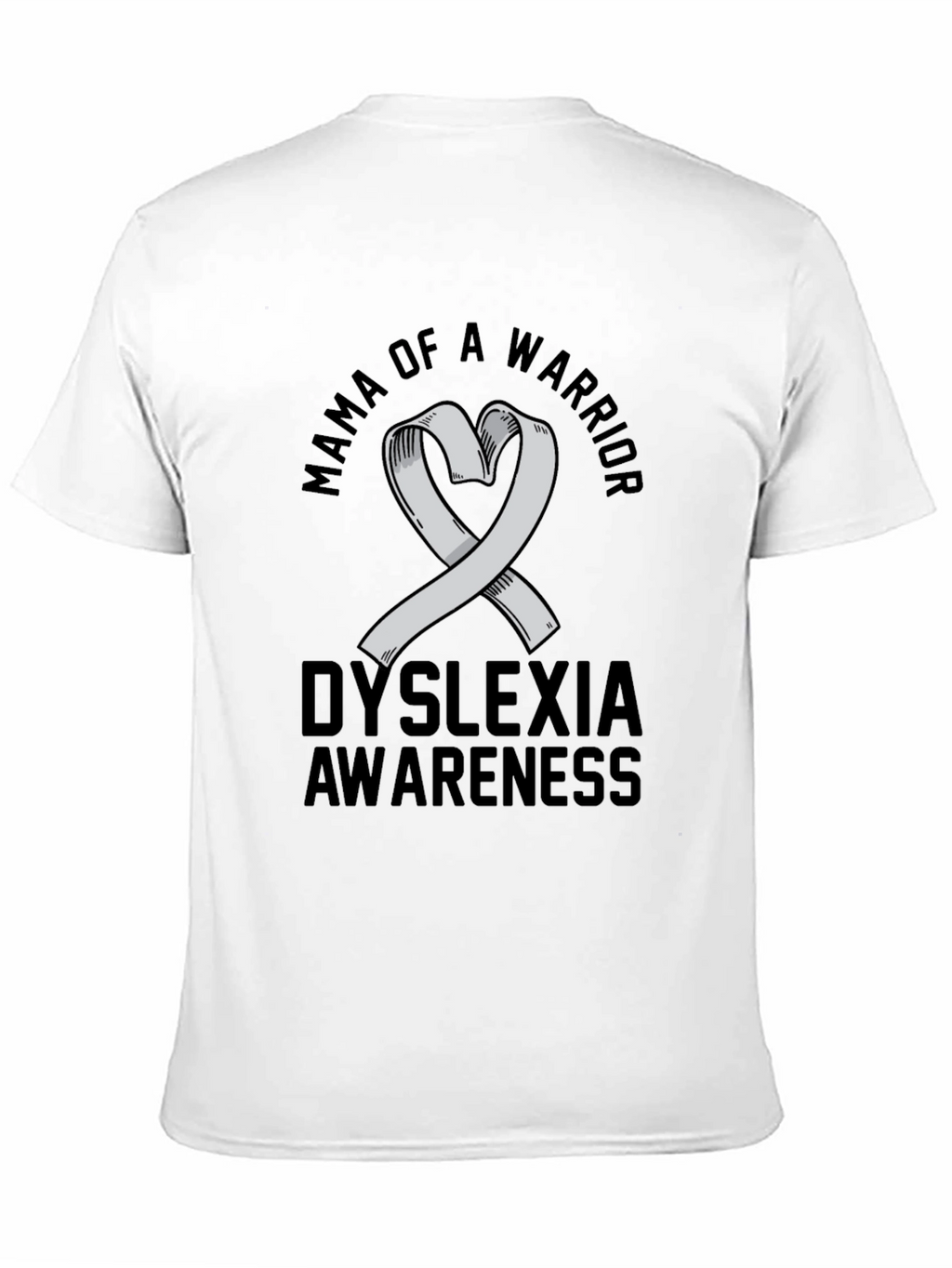 Mama of Warrior Dyslexia Awareness T-Shirt